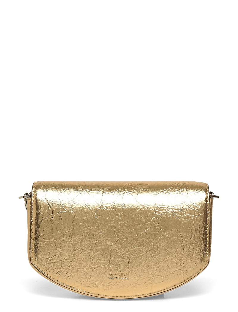 Ganni - Lulu Wallet On Chain - punge - gold - 1