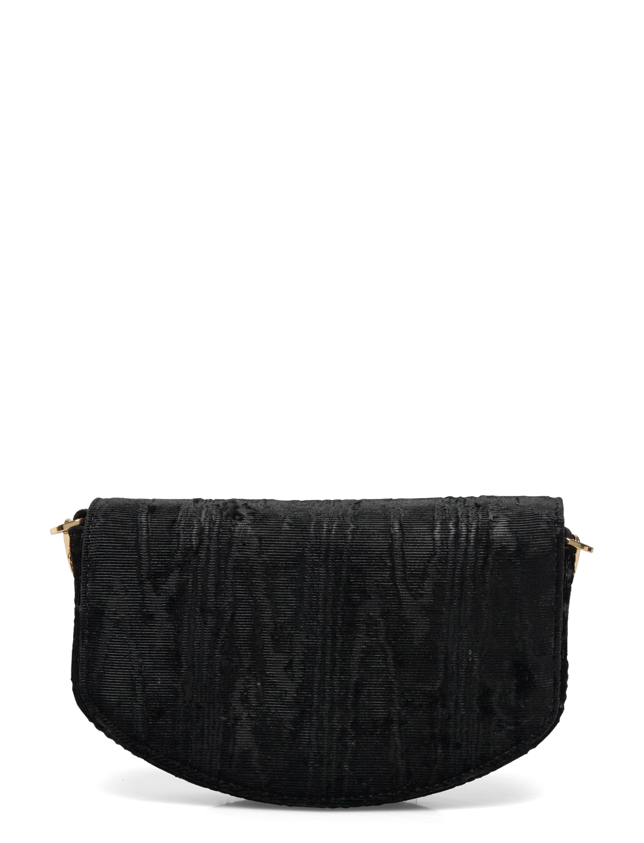Ganni - Lulu wallet on a chain - punge - black - 1