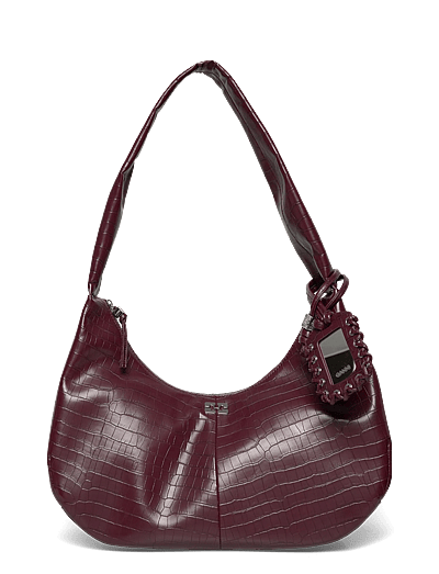 Hobo Medium Croco - Skuldertasker