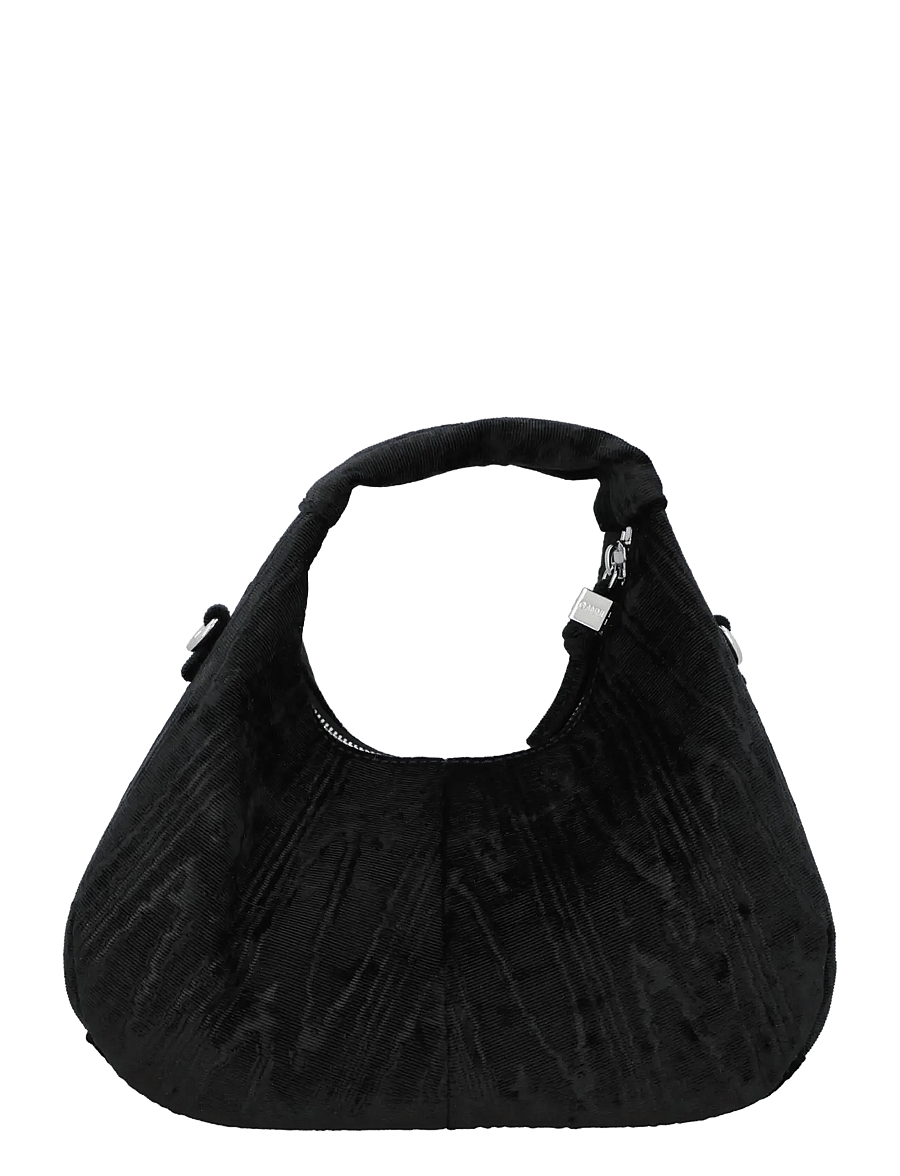 Ganni - Mini Hobo Bag - black - 2
