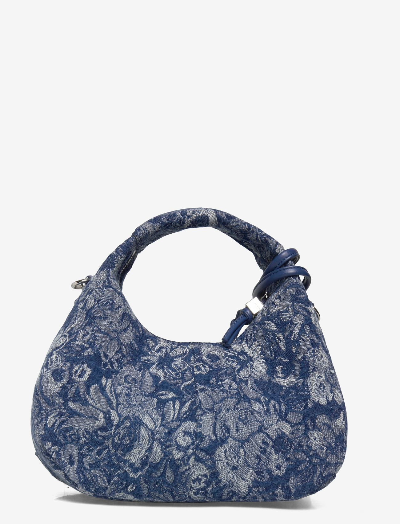Ganni - Tapestry Denim Hobo Bag - særlige begivenheder - blue - 1
