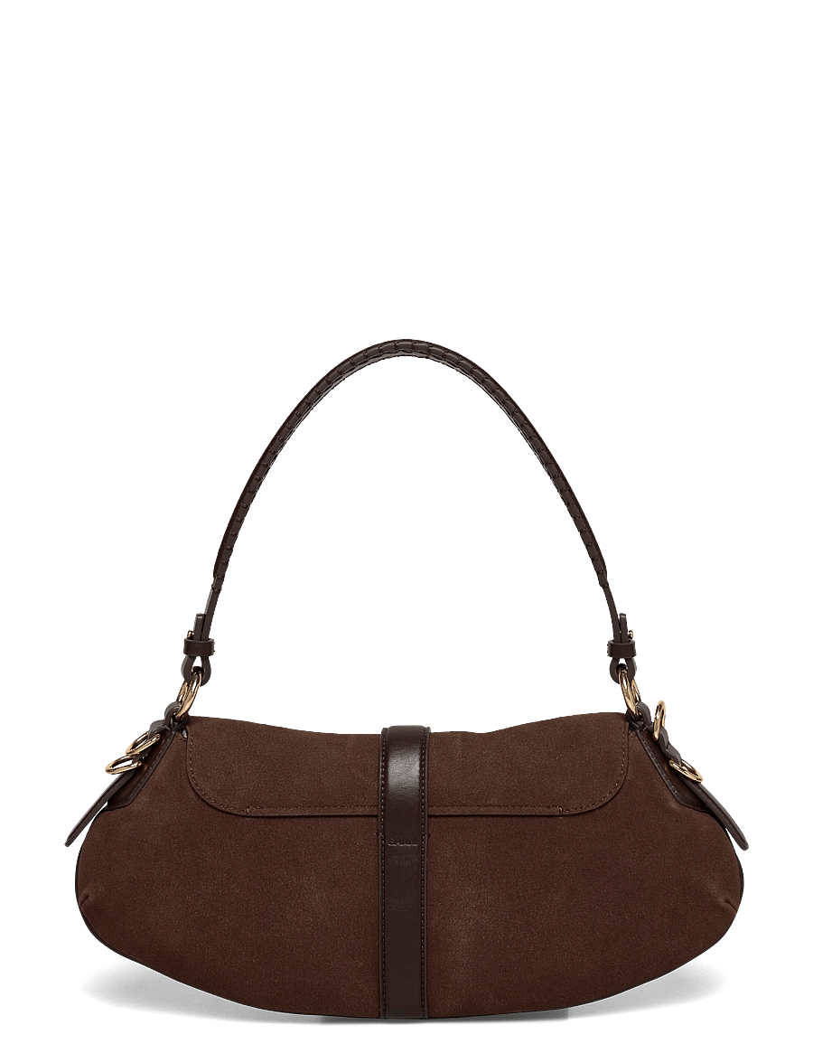 Ganni - B-Kat shoulder bag - schultertaschen - brown - 1