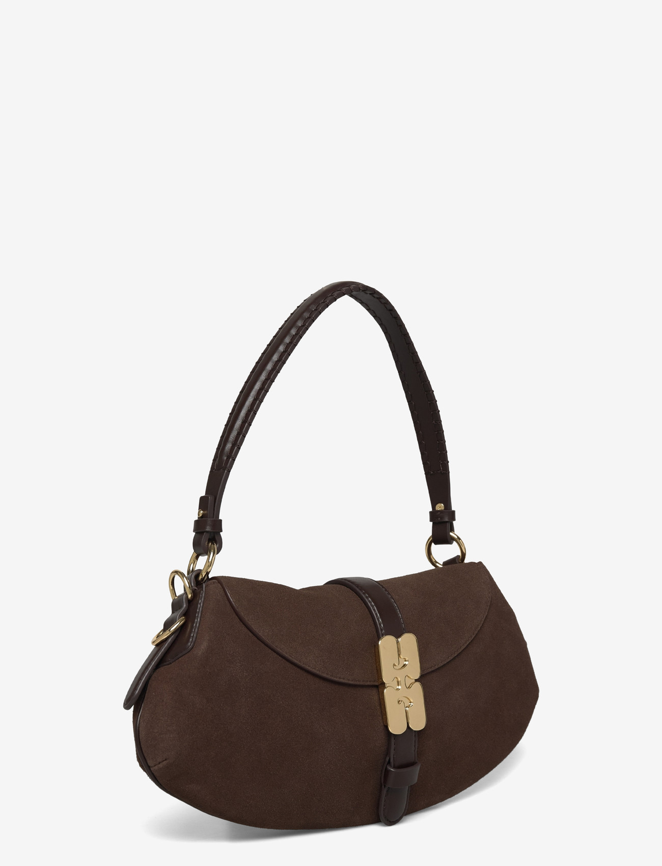 Ganni - B-Kat shoulder bag - sacs à bandoulière - brown - 2