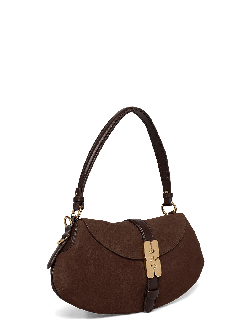 Ganni - B-Kat shoulder bag - sacs à bandoulière - brown - 2