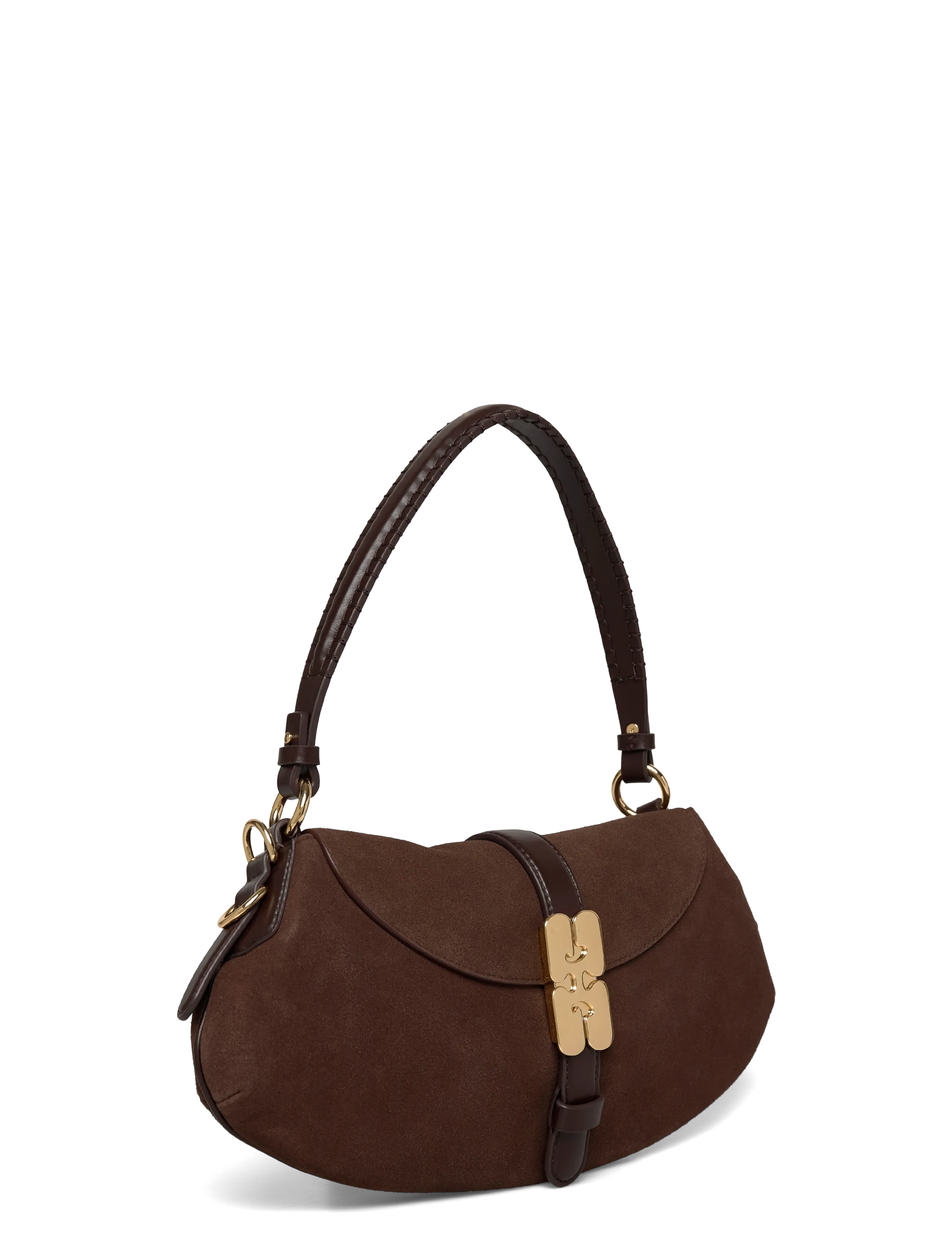 Ganni - B-Kat shoulder bag - brown - 2