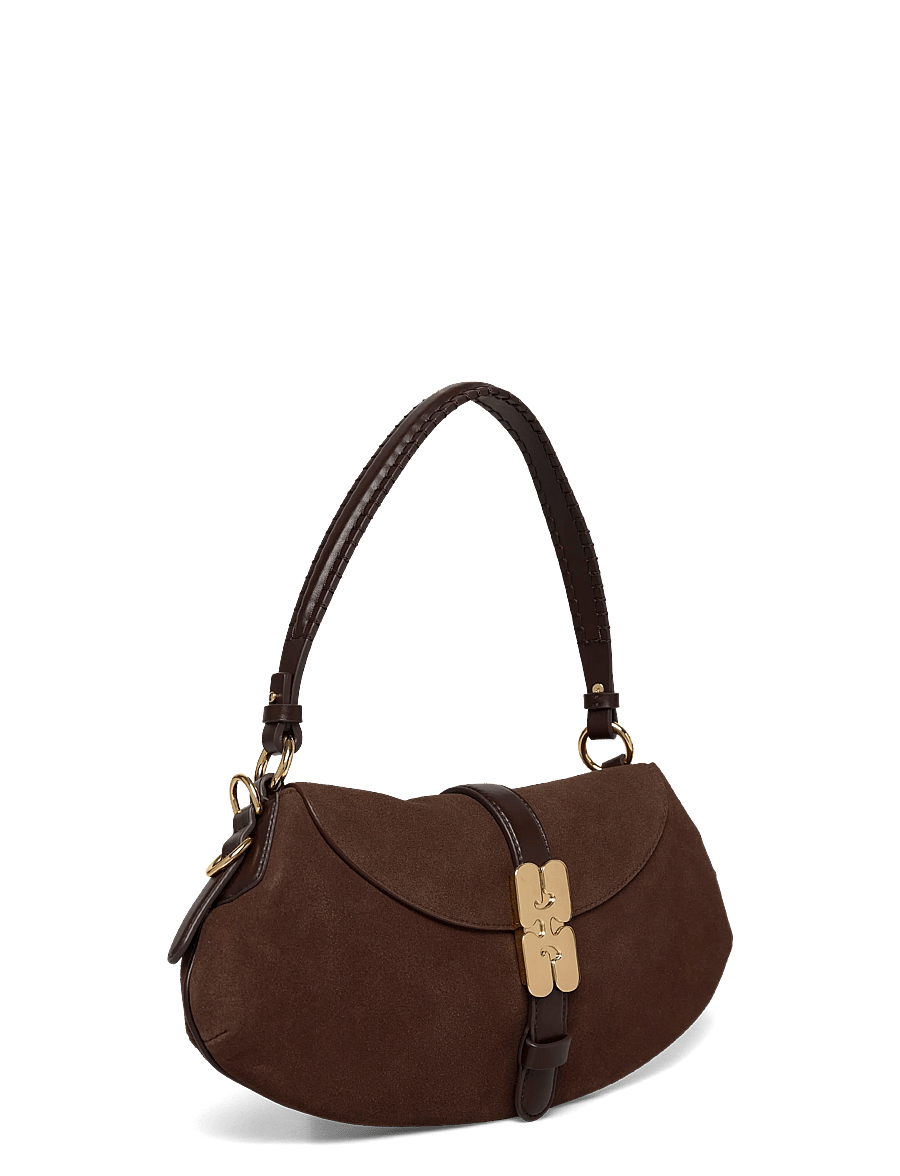 Ganni - B-Kat shoulder bag - schultertaschen - brown - 2