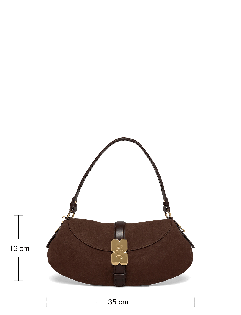 Ganni - B-Kat shoulder bag - sacs à bandoulière - brown - 3