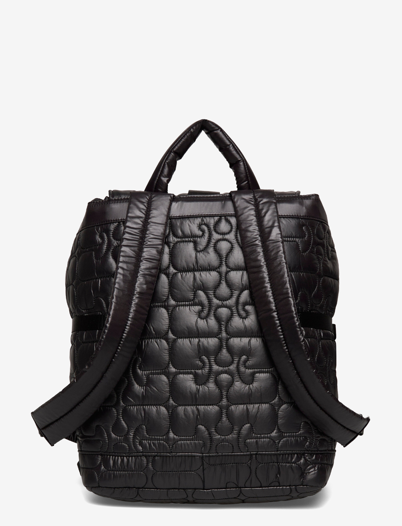 Ganni - Re-Tech Quilted Backpack - seljakotid - black - 1