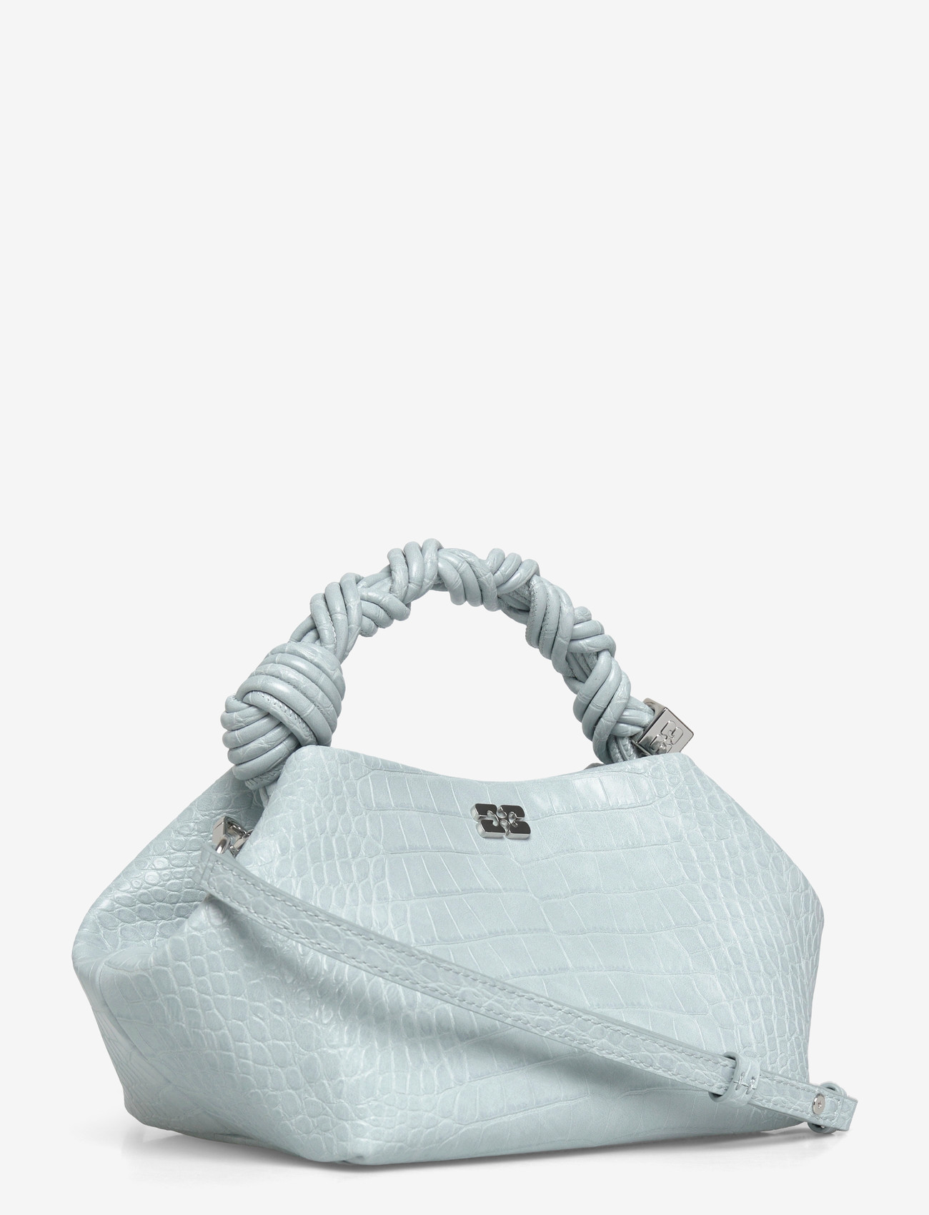Ganni - Bou Small Croco - særlige begivenheder - blue - 2