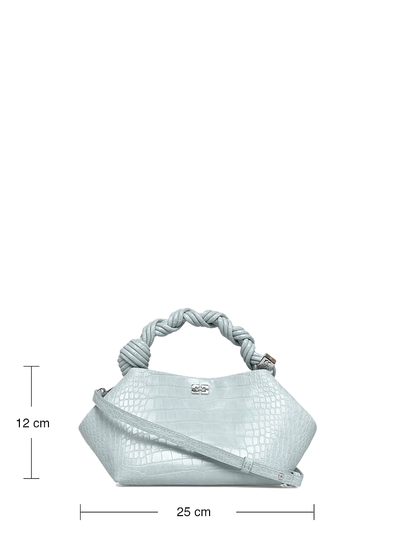Ganni - Bou Small Croco - særlige begivenheder - blue - 3