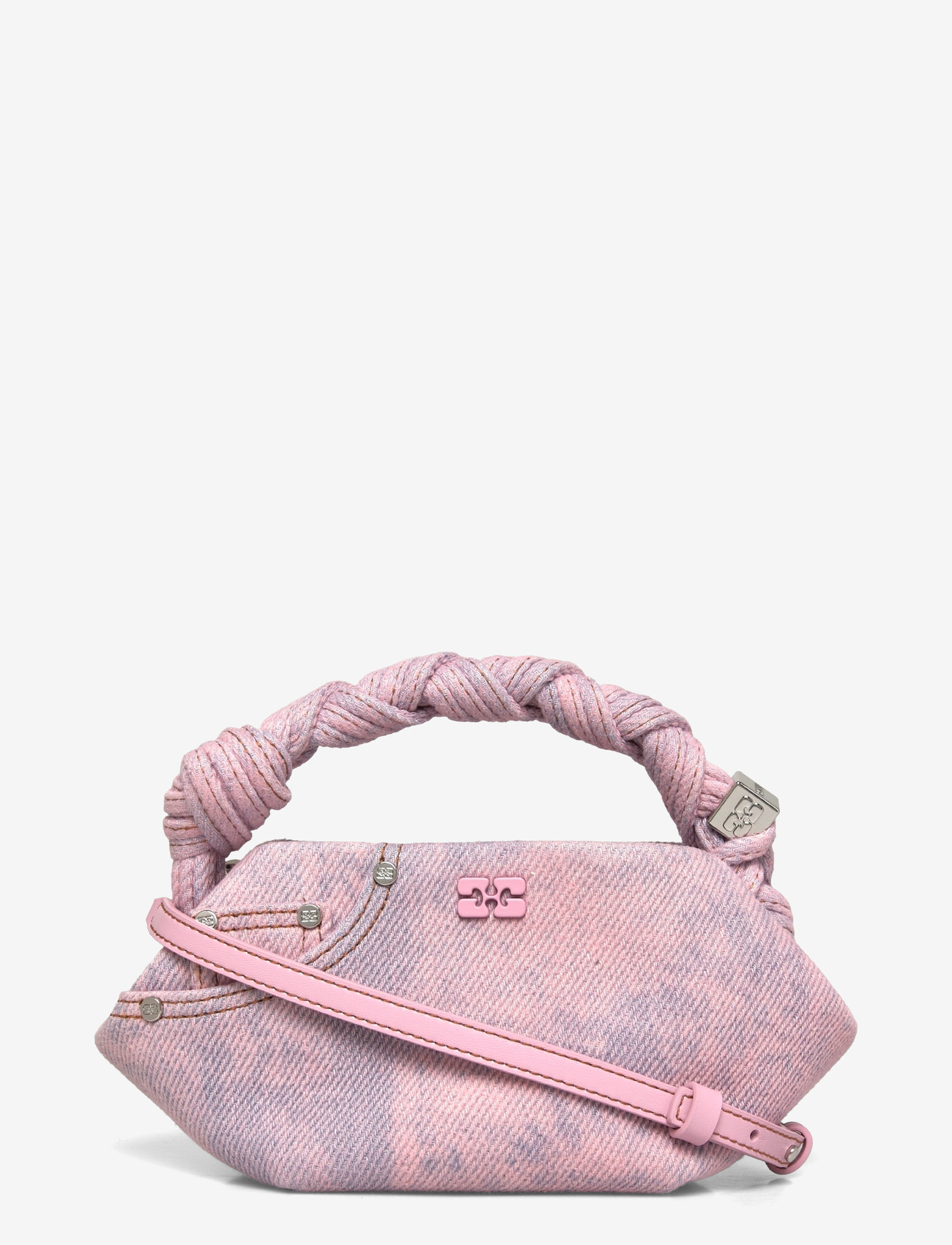 Ganni - Mini Bou Bag cameo pink - særlige begivenheder - pink - 0