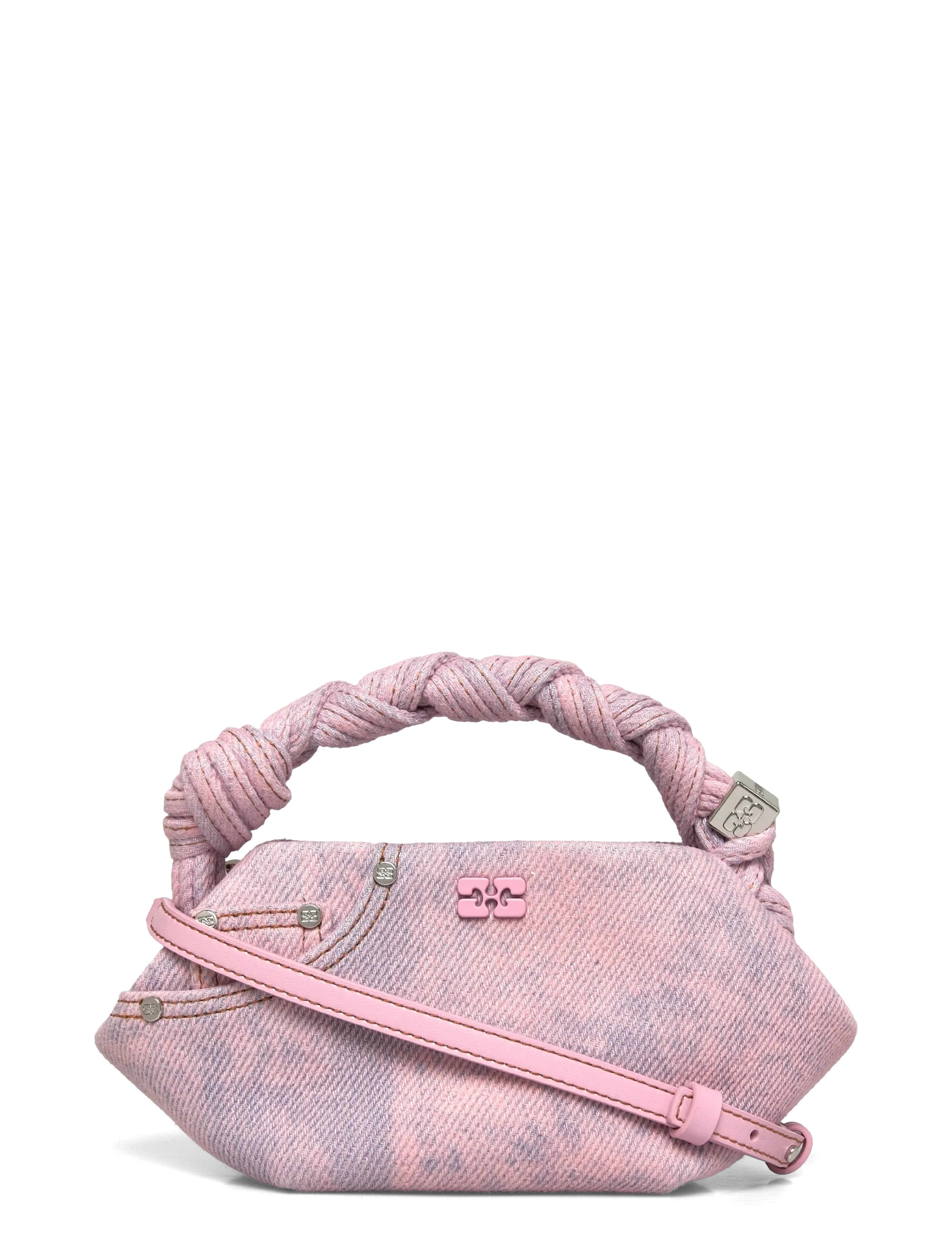 Ganni Mini Bou Bag cameo pink - Sacs - PINK / pink/rose