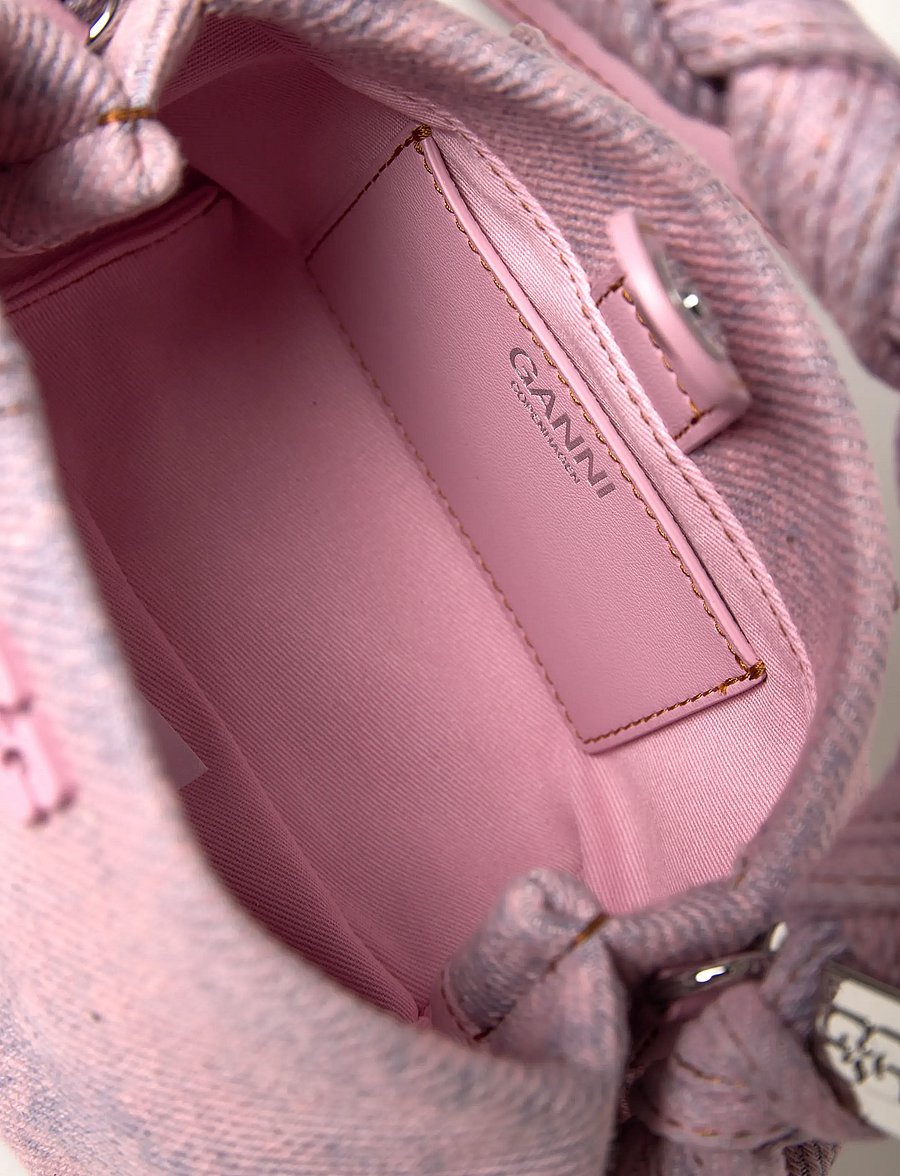 Ganni - Mini Bou Bag cameo pink - besondere anlässe - pink - 5
