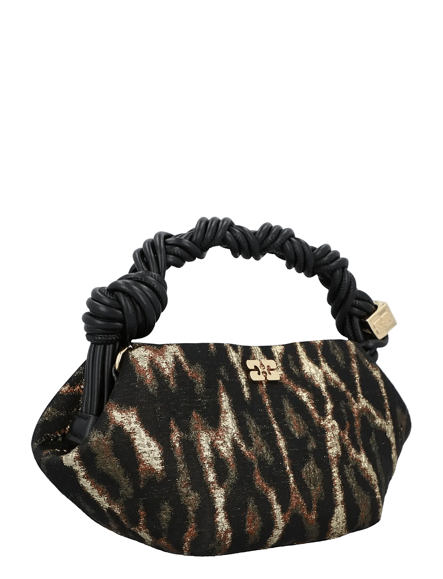 Ganni - Animal Print Tote Bag - alltags-style - multicolored - 1