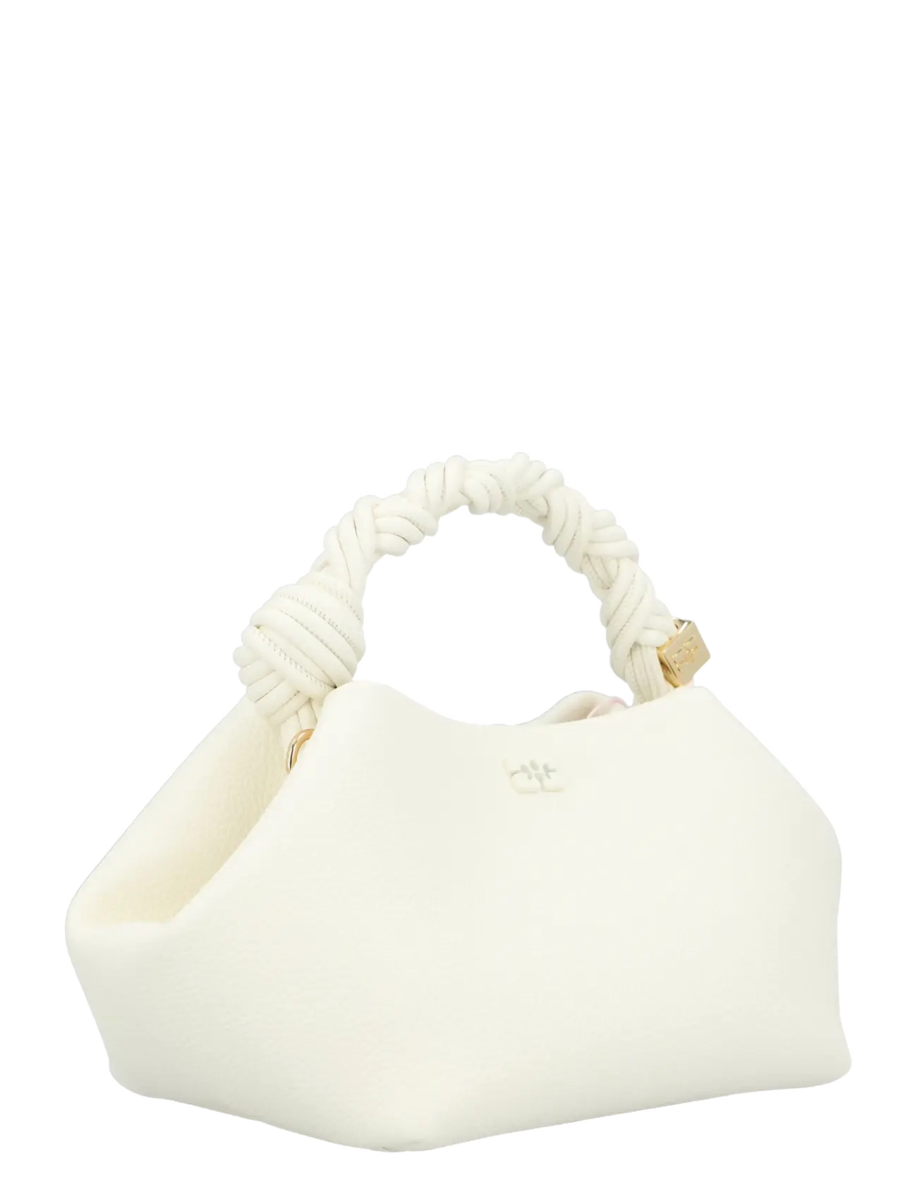 Ganni - Bou Top Handle Bag - konfirmation - white - 1
