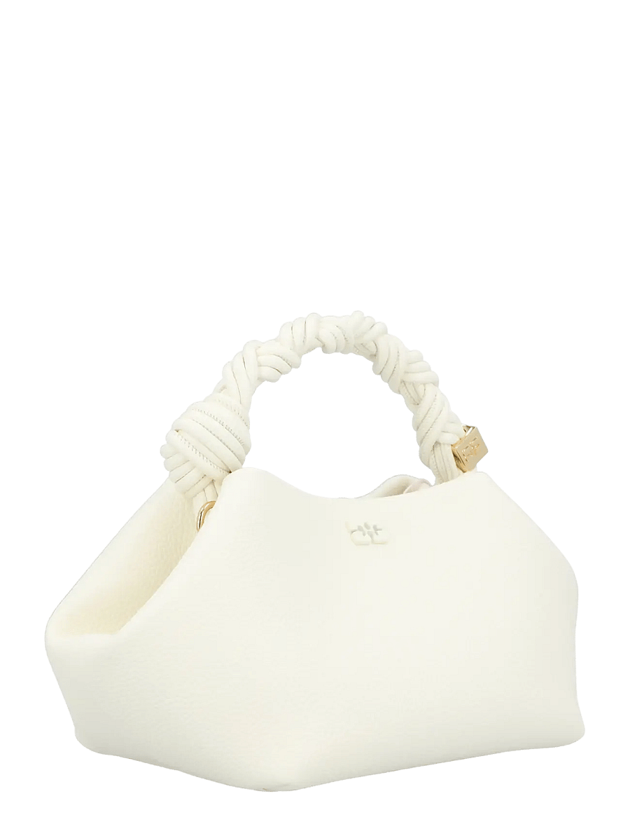 Ganni - Bou Top Handle Bag - konfirmation - white - 1