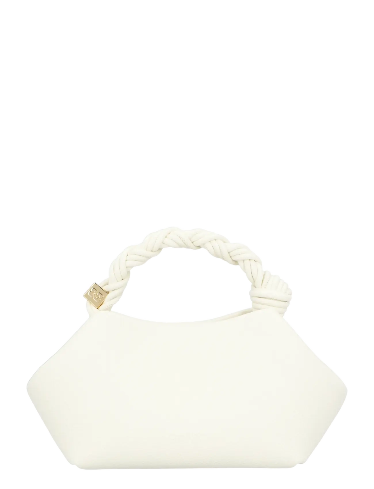 Ganni - Bou Top Handle Bag - konfirmation - white - 2