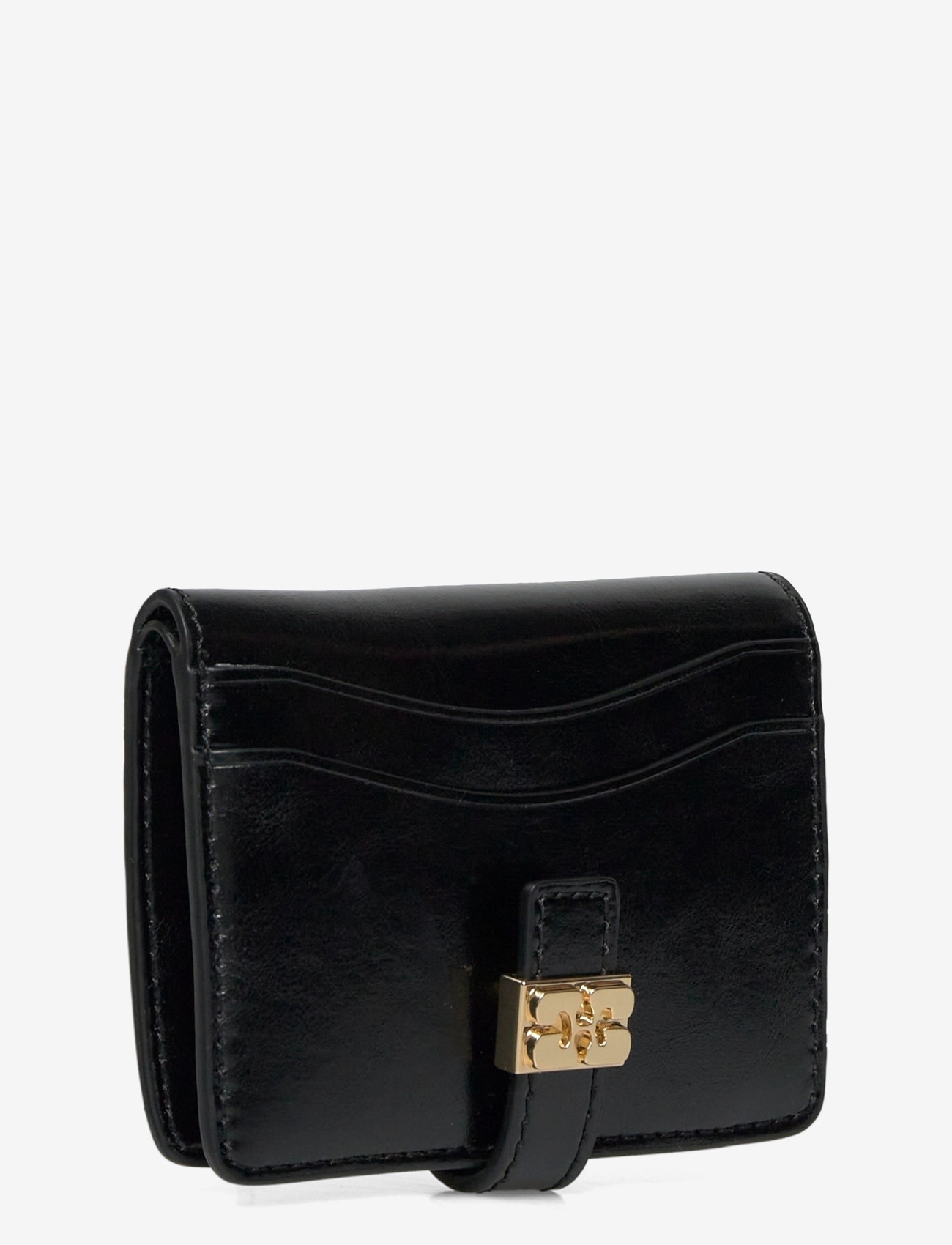 Ganni - Slim Card Holder Box - etui na karty kredytowe - black - 2