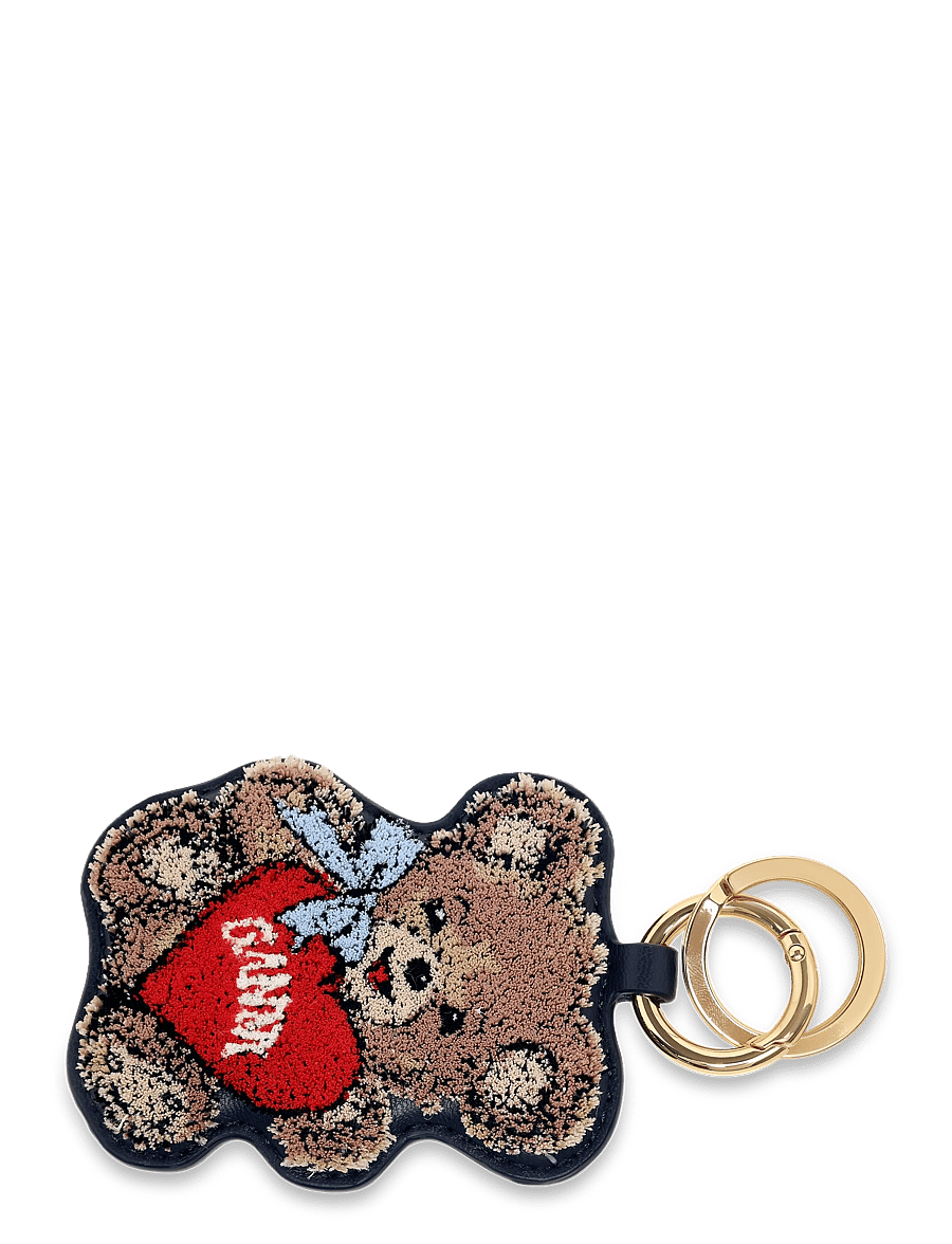 Ganni - Joy Bear Keyring - nyckelringar & bag charms - multicolored - 0