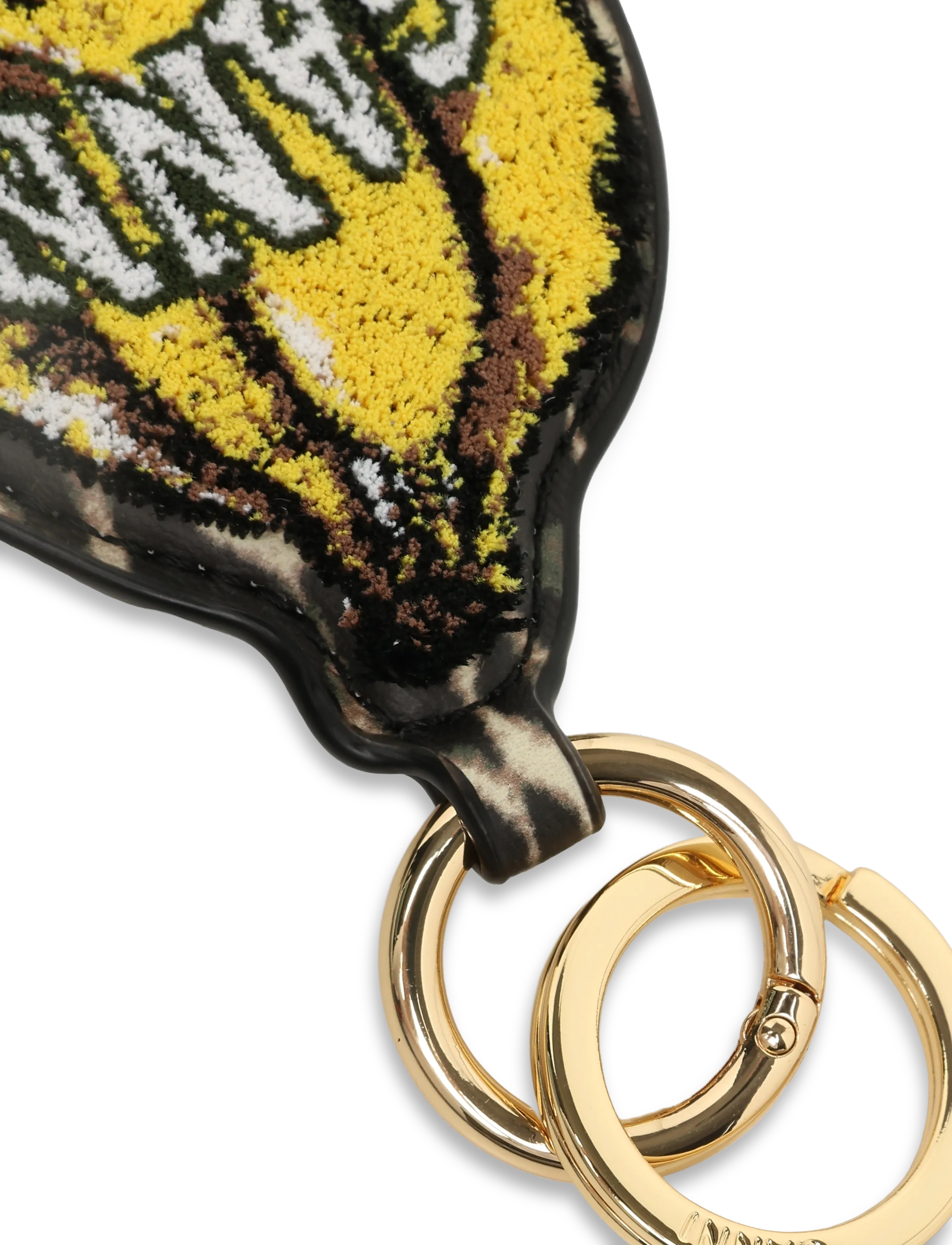 Ganni - Joy Banana Keyring - nyckelringar & bag charms - yellow - 2