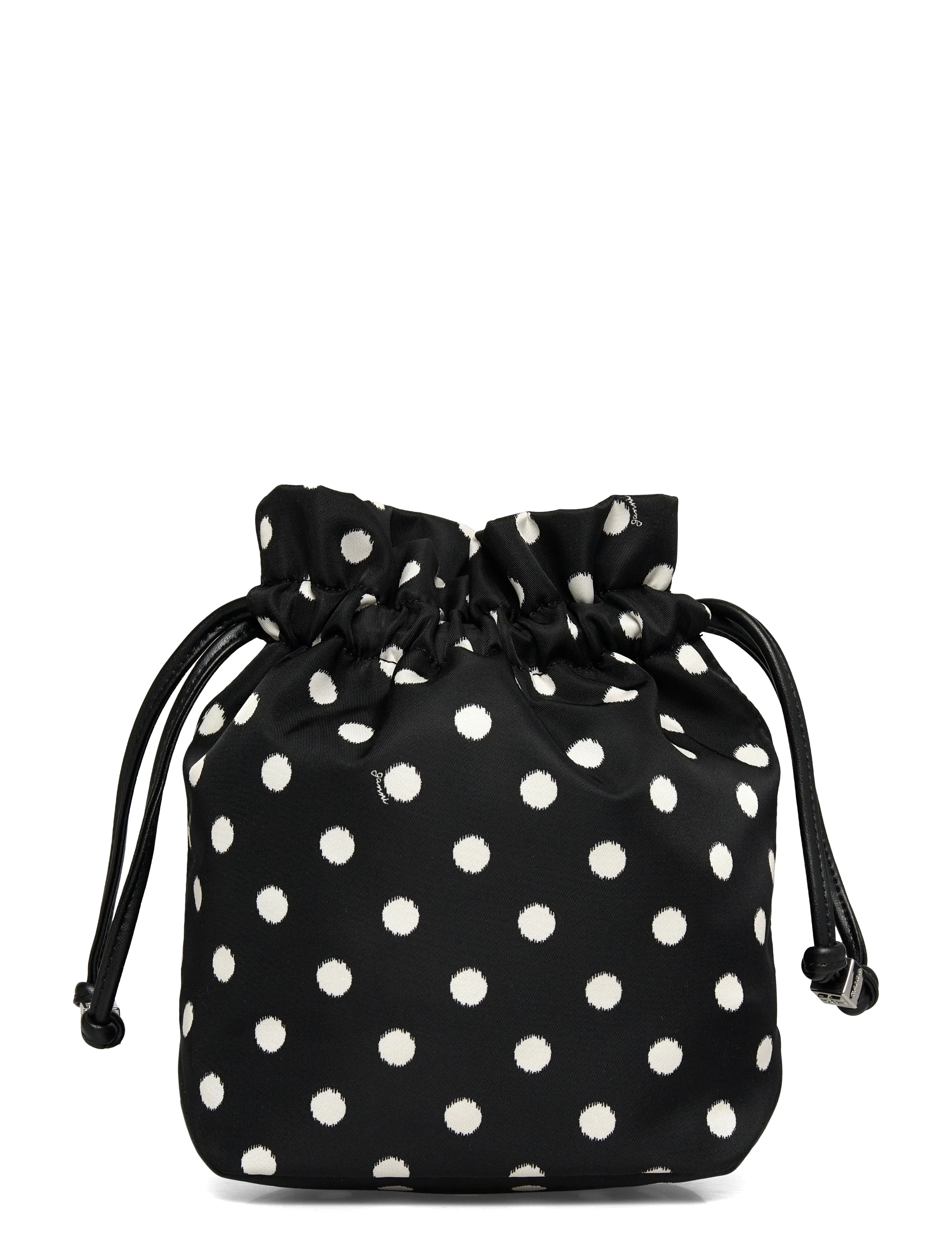 Ganni - Pouch Printed  Nylon - fashion trends - black - 1