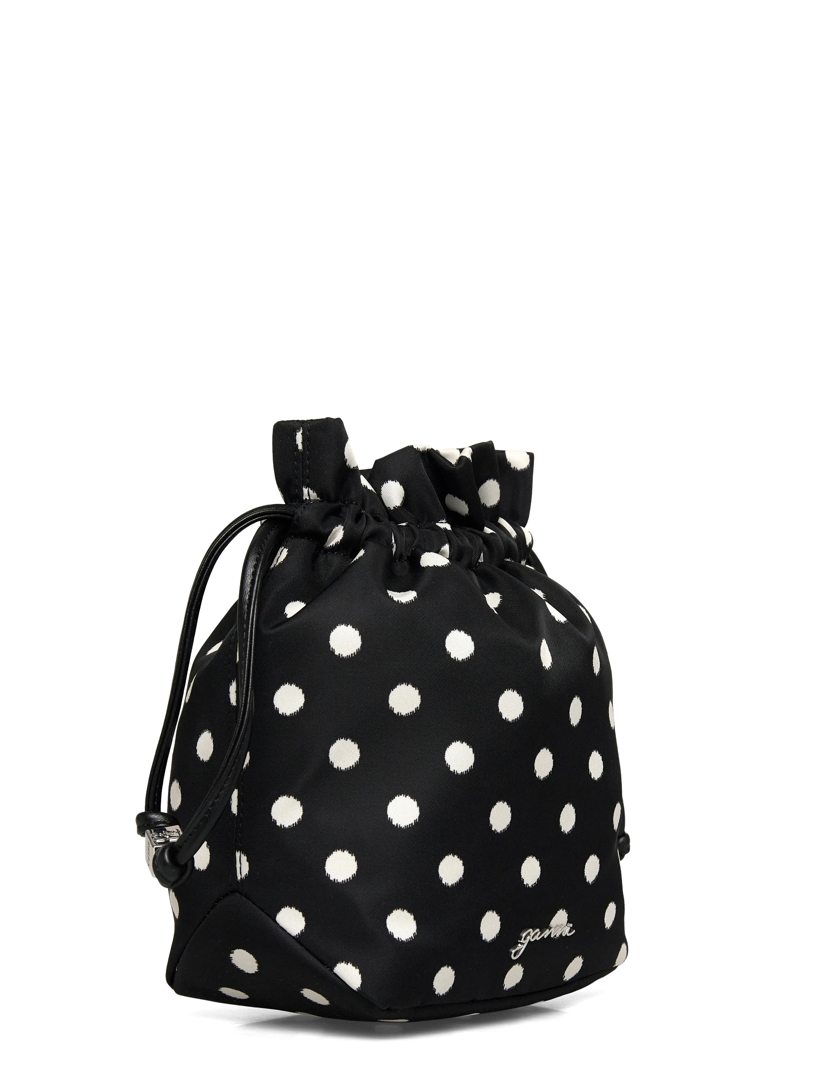 Ganni - Pouch Printed  Nylon - fashion trends - black - 2