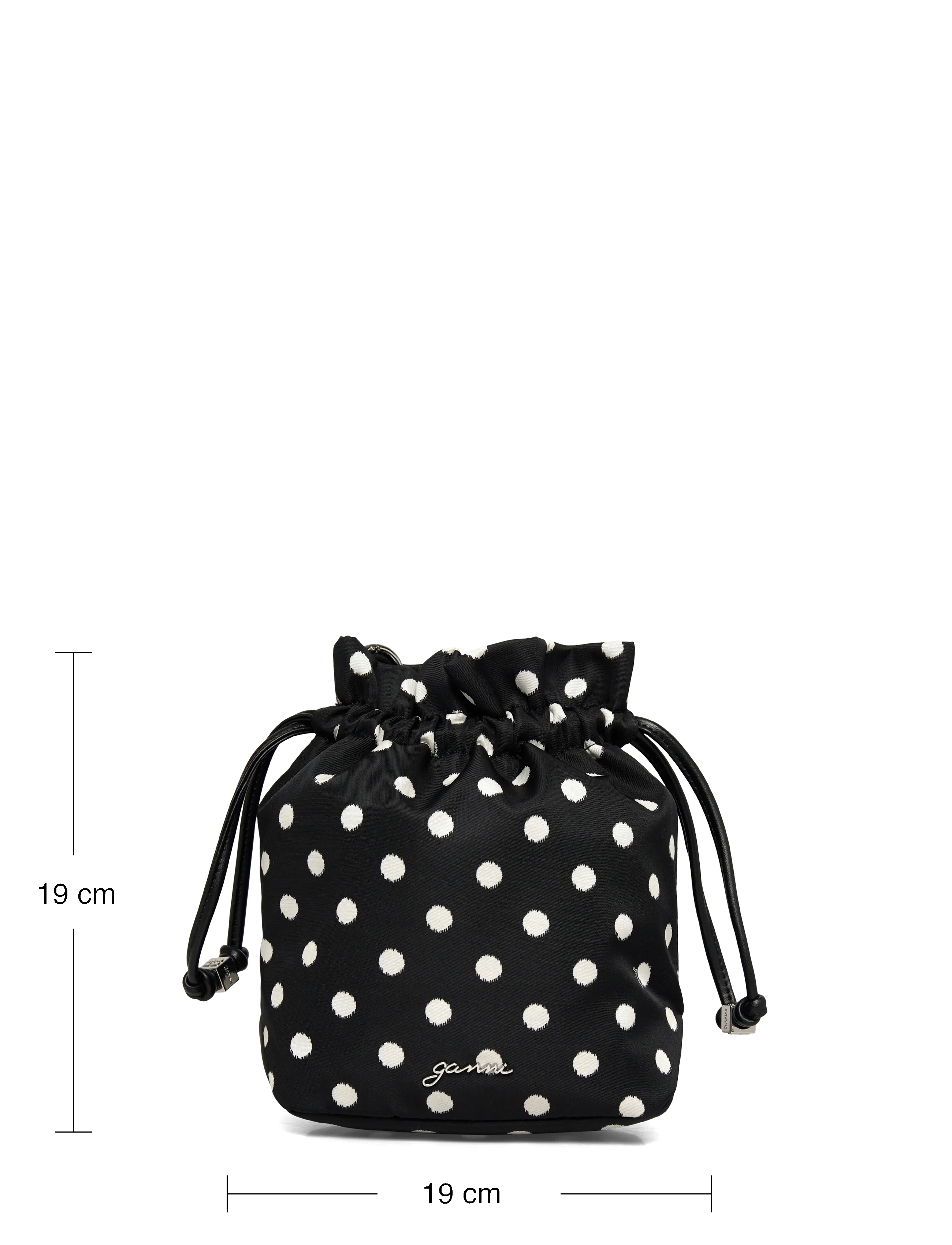 Ganni - Pouch Printed  Nylon - fashion trends - black - 3