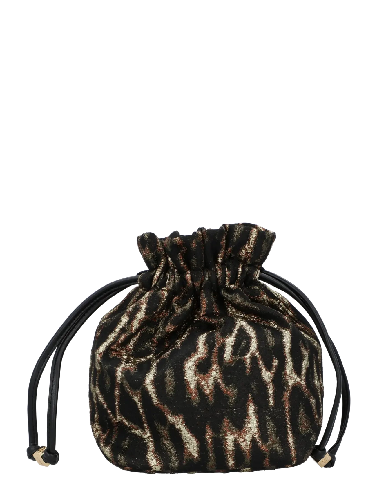 Ganni - Printed Recycled Nylon Bou Bucket Pouch - bucket bags - multicolored - 1