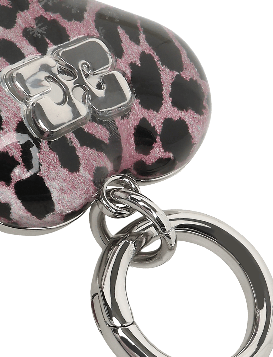 Ganni - Heart-Shape Charm - nyckelringar & bag charms - multicolored - 2