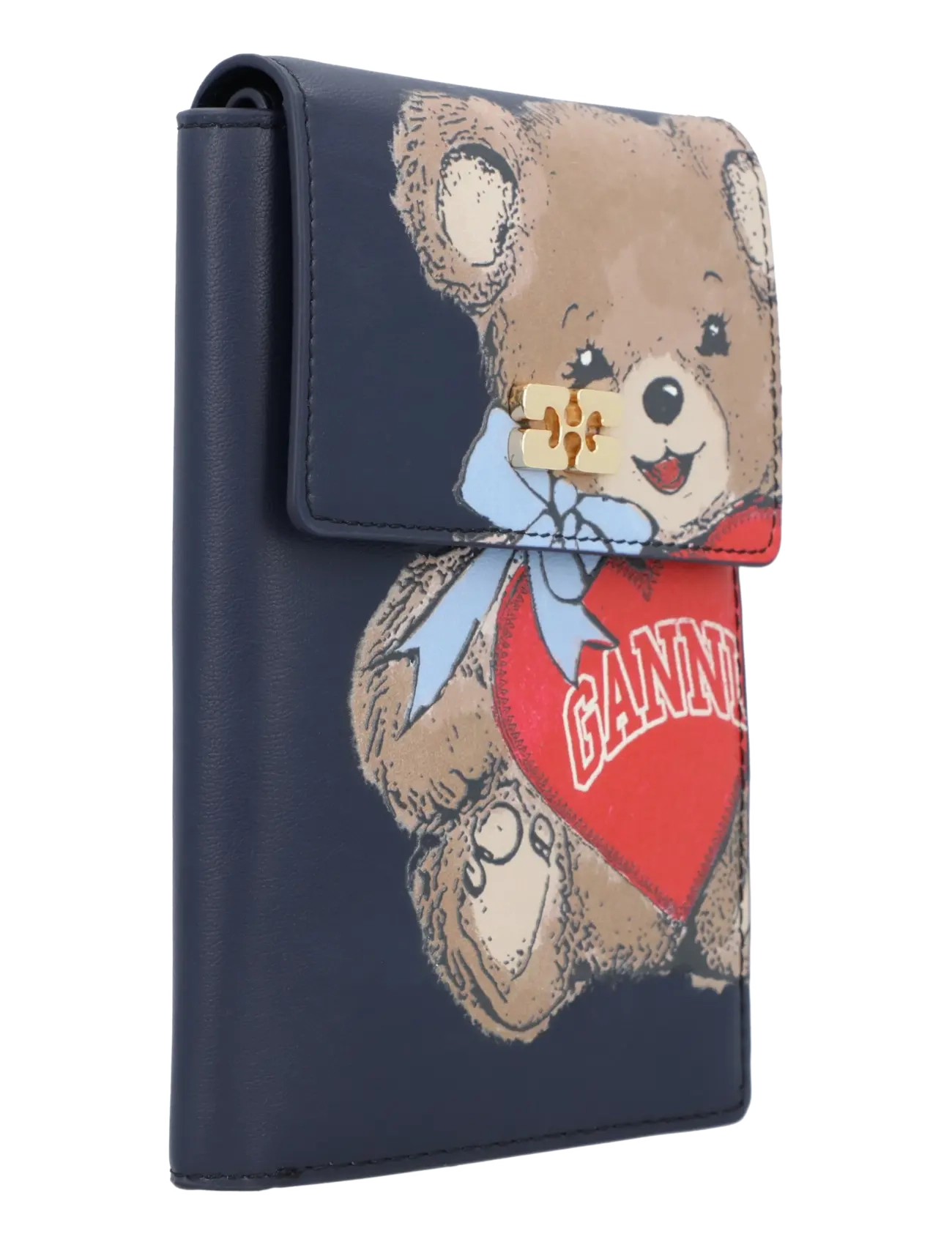 Ganni - Printed  Wallet - portemonnaies - multicolored - 1