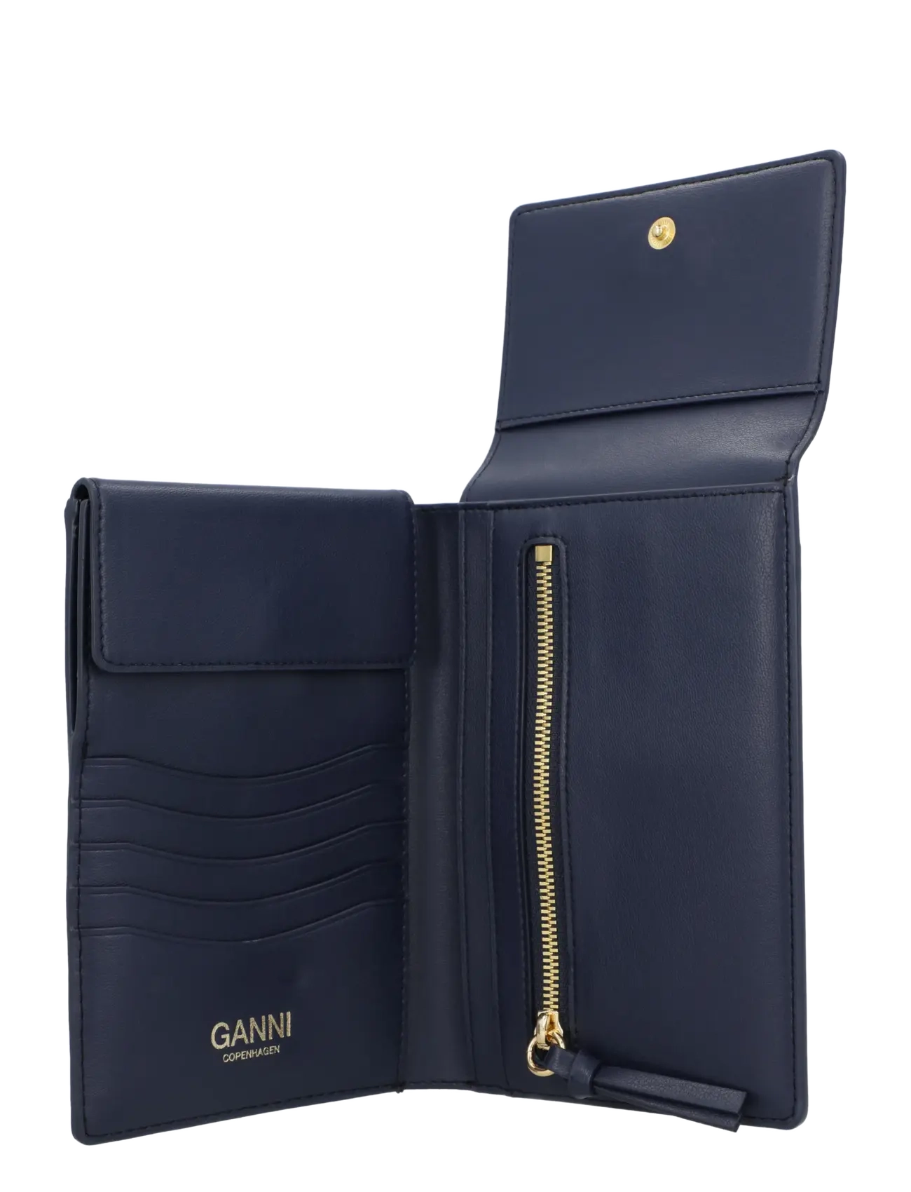 Ganni - Printed  Wallet - portemonnaies - multicolored - 2