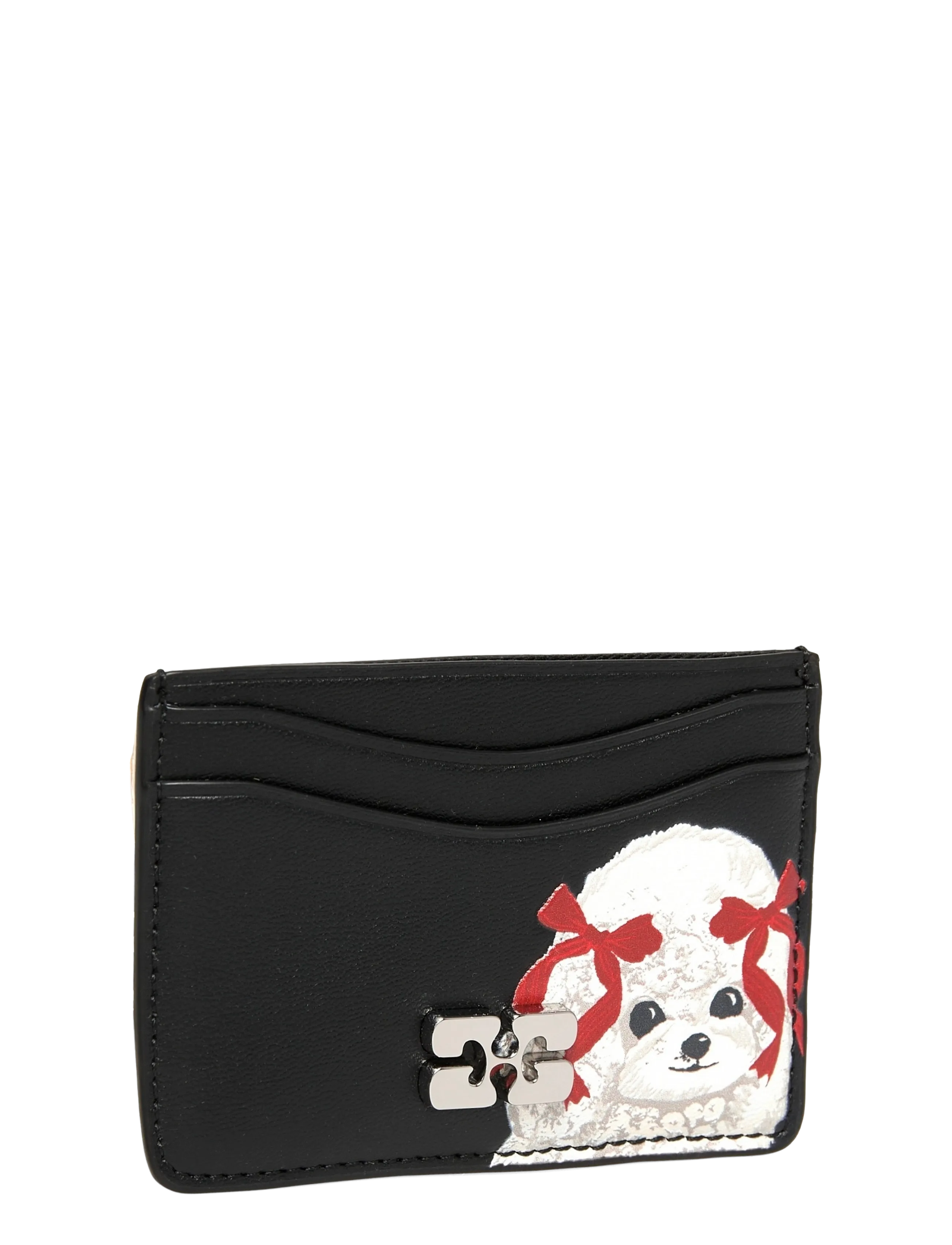 Ganni - Bou Poodle Card Holder - multicolored - 2