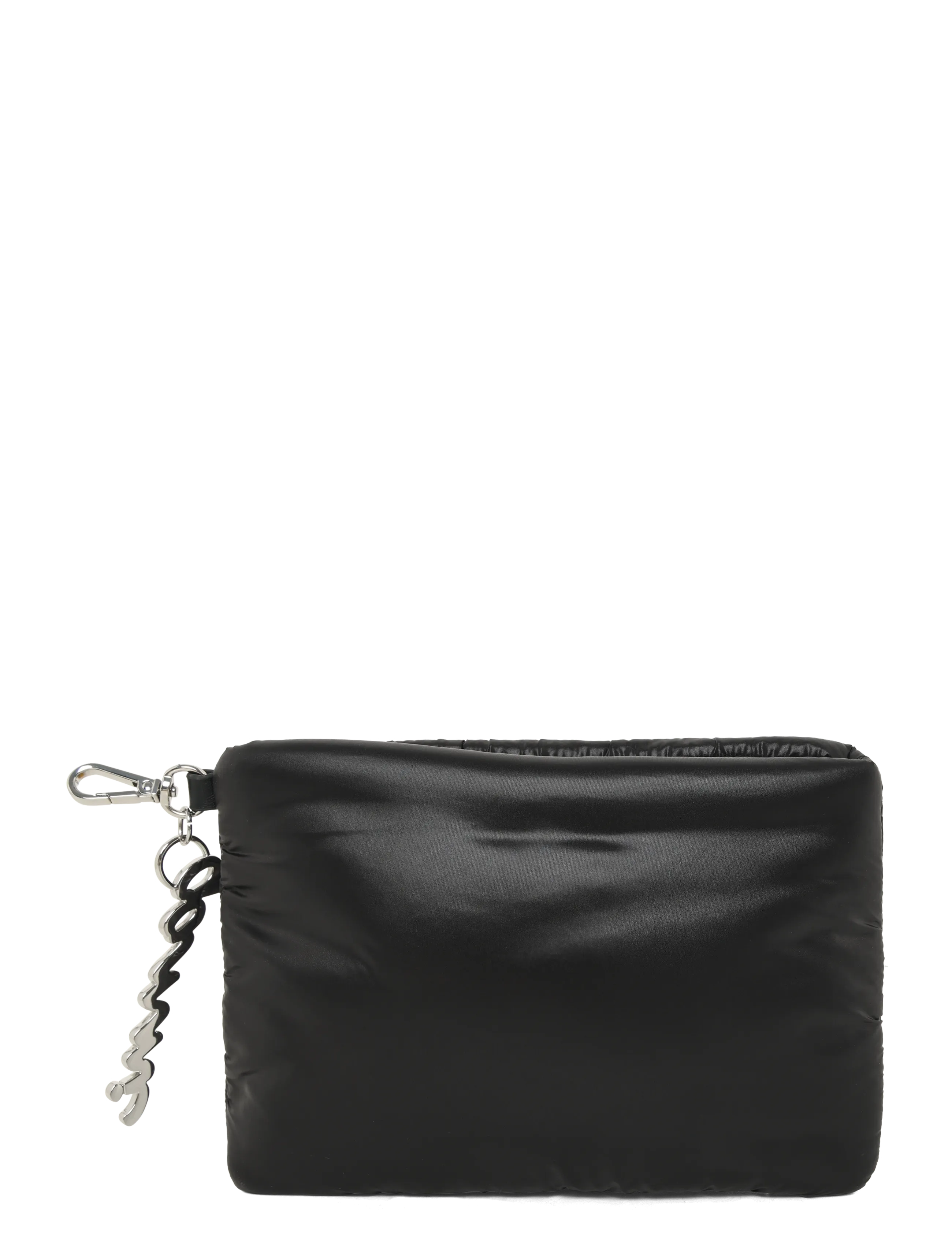 Ganni Quilted Chain Purse, One Size, Black, Tasker > Clutches, Dame