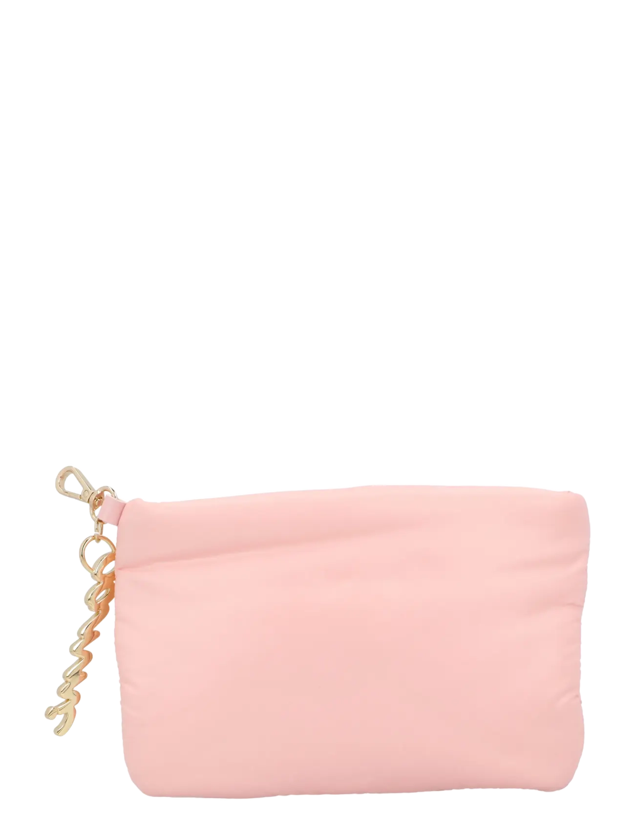 Ganni - Quilted Chain Purse - plånböcker - pink - 1