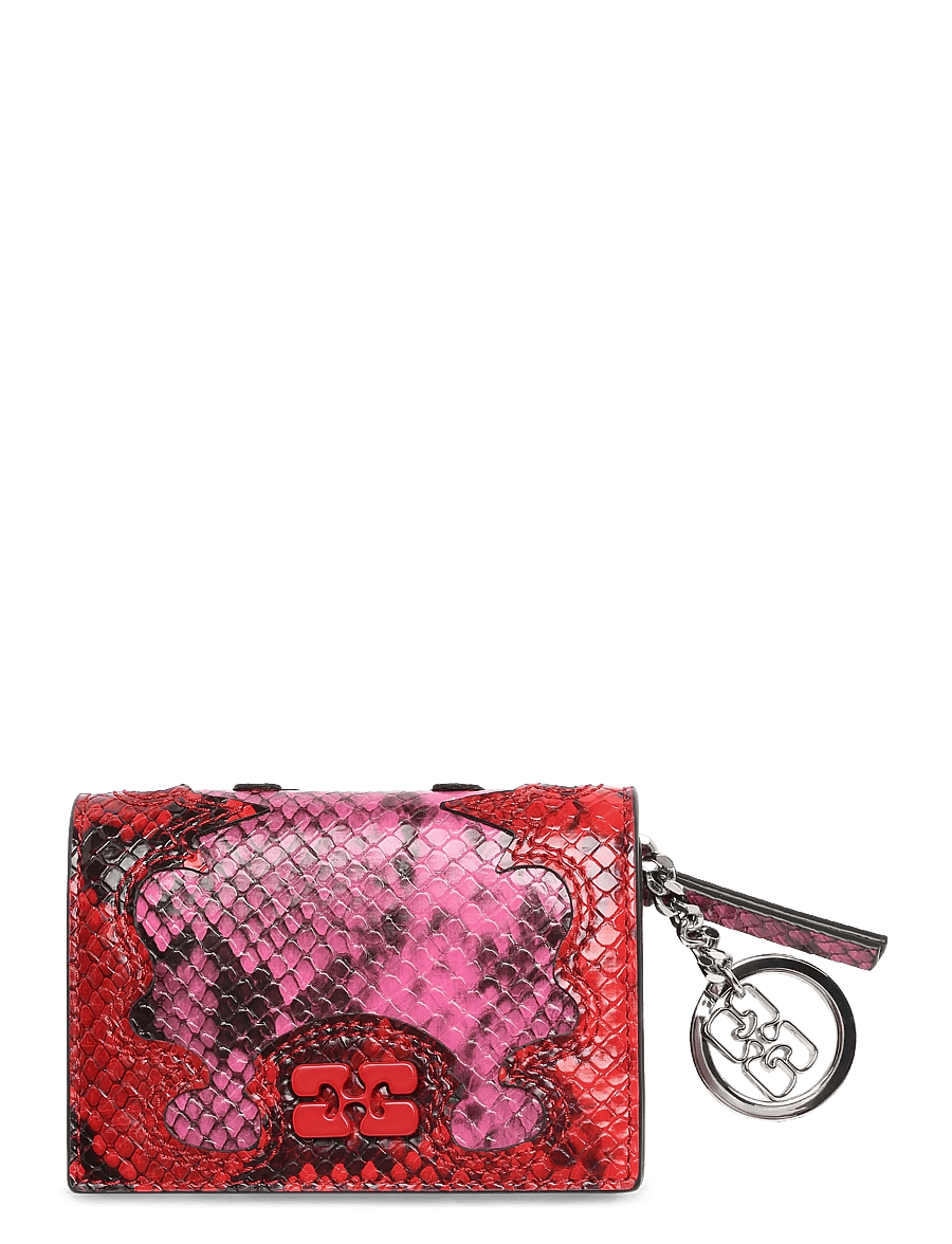 Ganni - Bou Card Holder - pink - 0