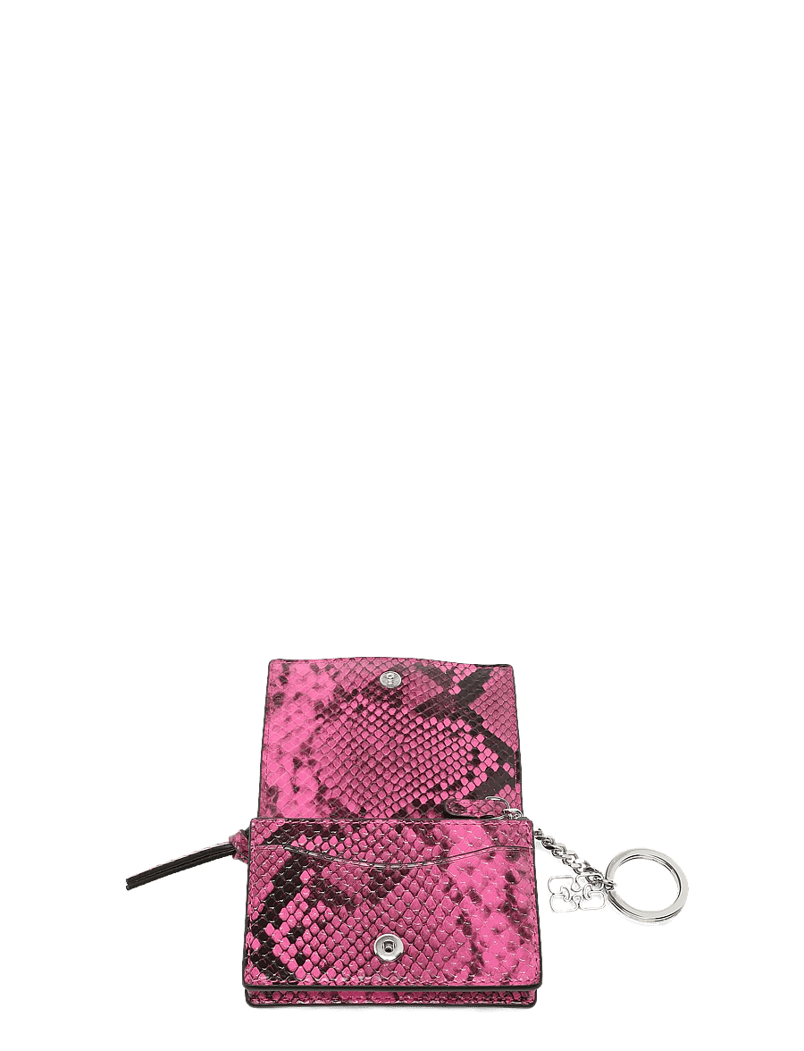 Ganni - Bou Card Holder - pink - 2