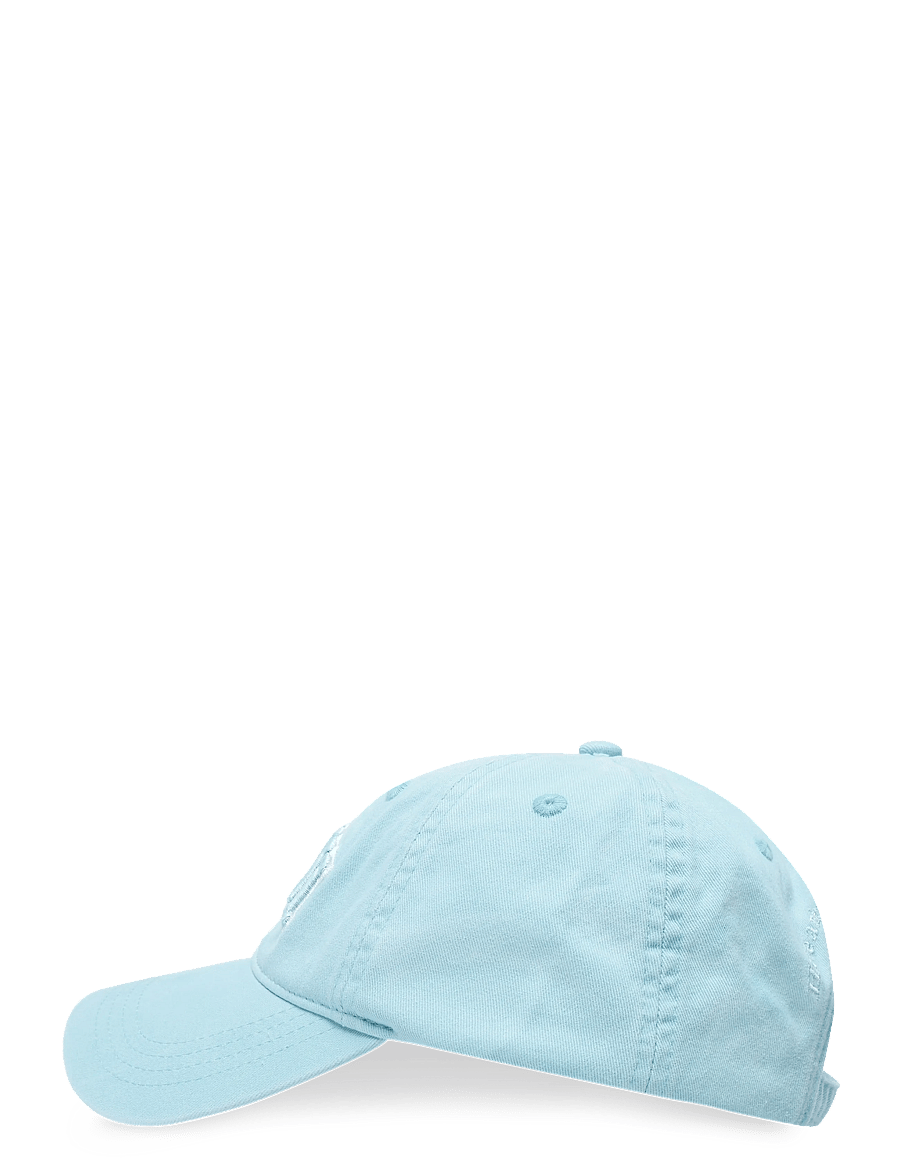 Ganni - Washed cotton cap - nokamütsid - blue - 2