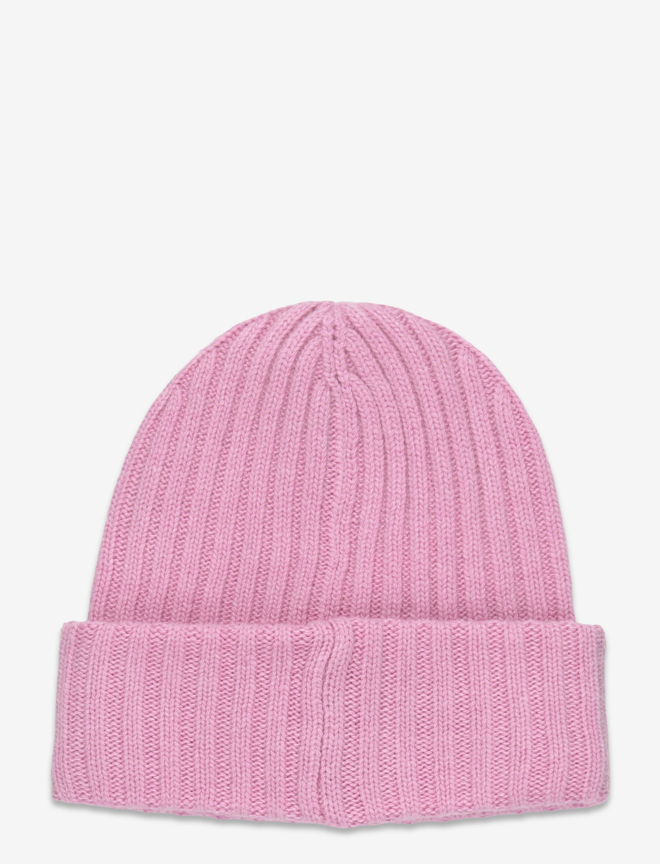 Ganni - Wool-Blend Beanie in pink - huer - pink - 1