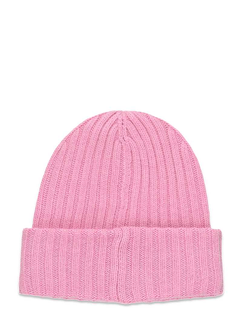 Ganni - Wool-Blend Beanie in pink - pink - 1