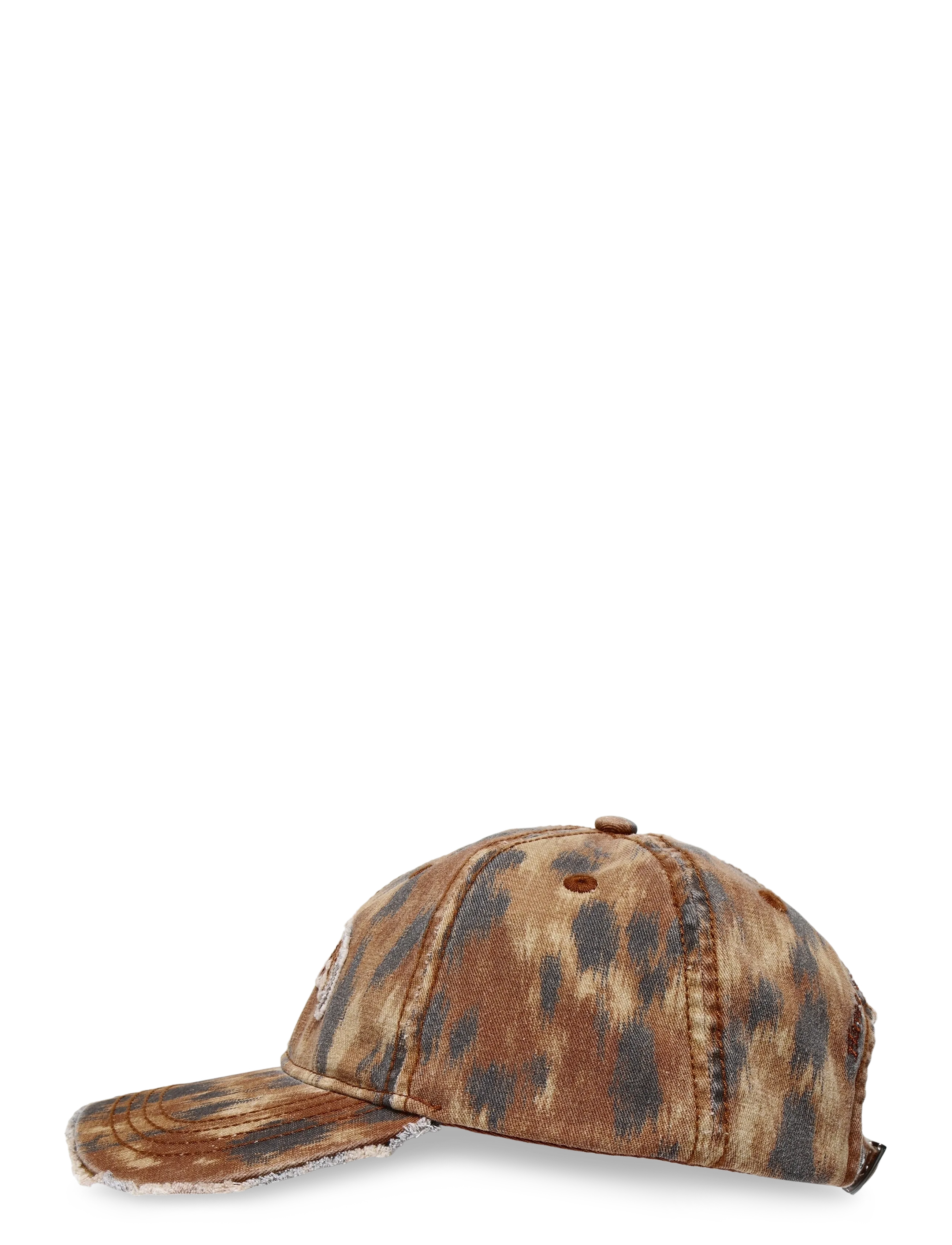 Ganni - Washed Cotton Print Canvas Cap - multicolored - 2