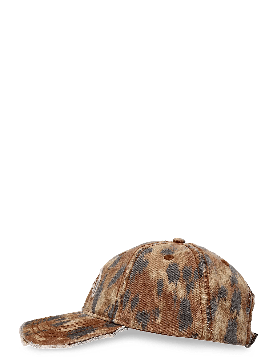 Ganni - Washed Cotton Print Canvas Cap - multicolored - 2