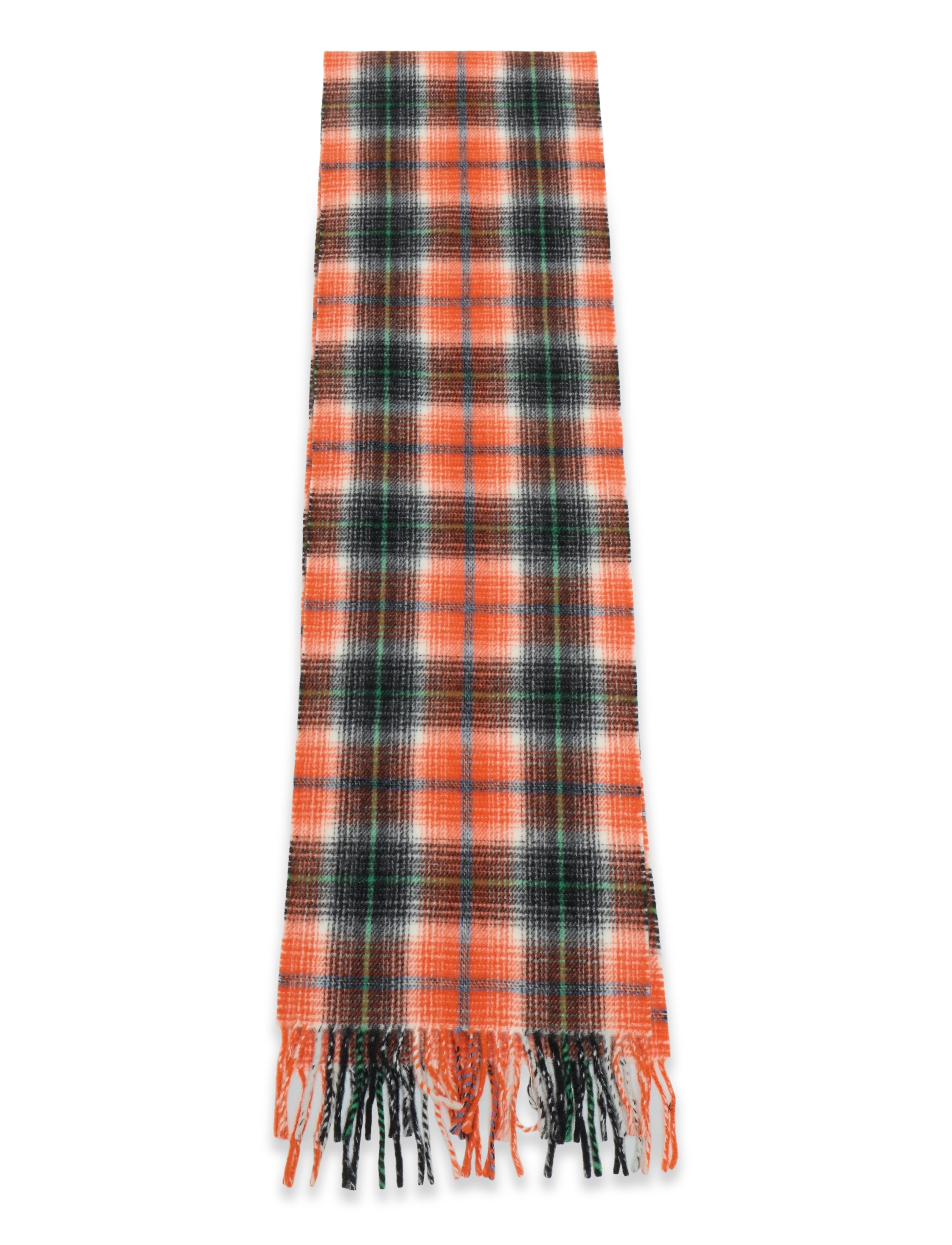 Ganni - Scarf in Check Wool - multicolored - 1