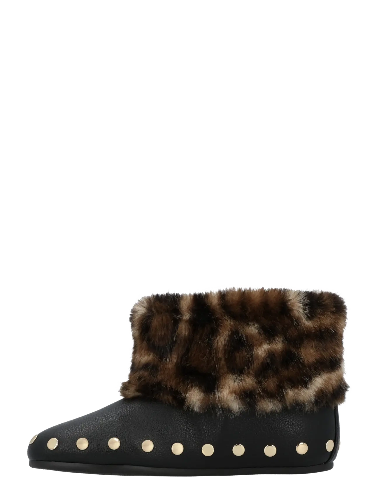 Ganni - Jenny Low Fur Boots - flache stiefeletten - black - 1