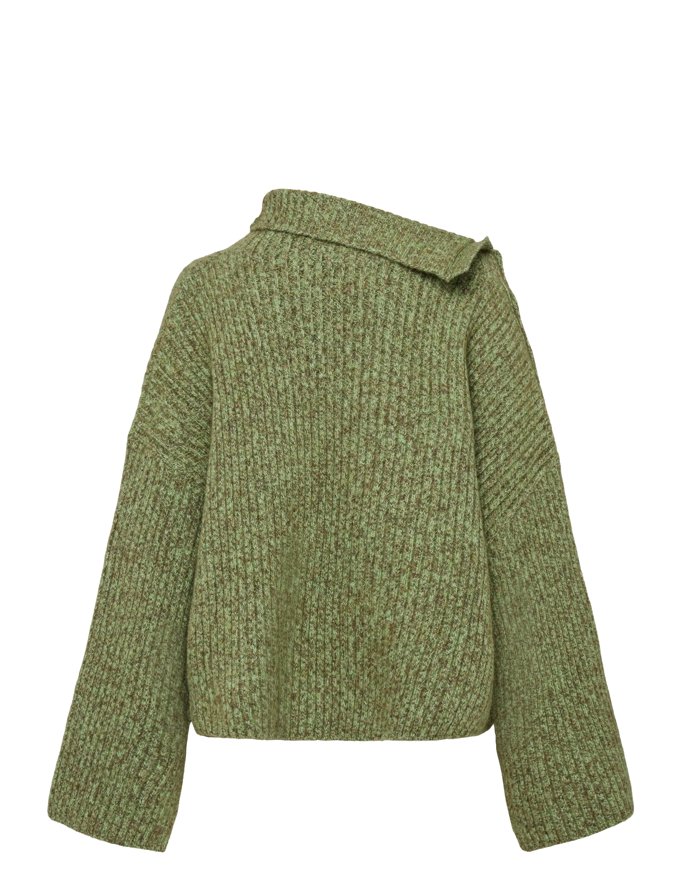 Ganni - Mohair Blend Knit Jumper - green - 1