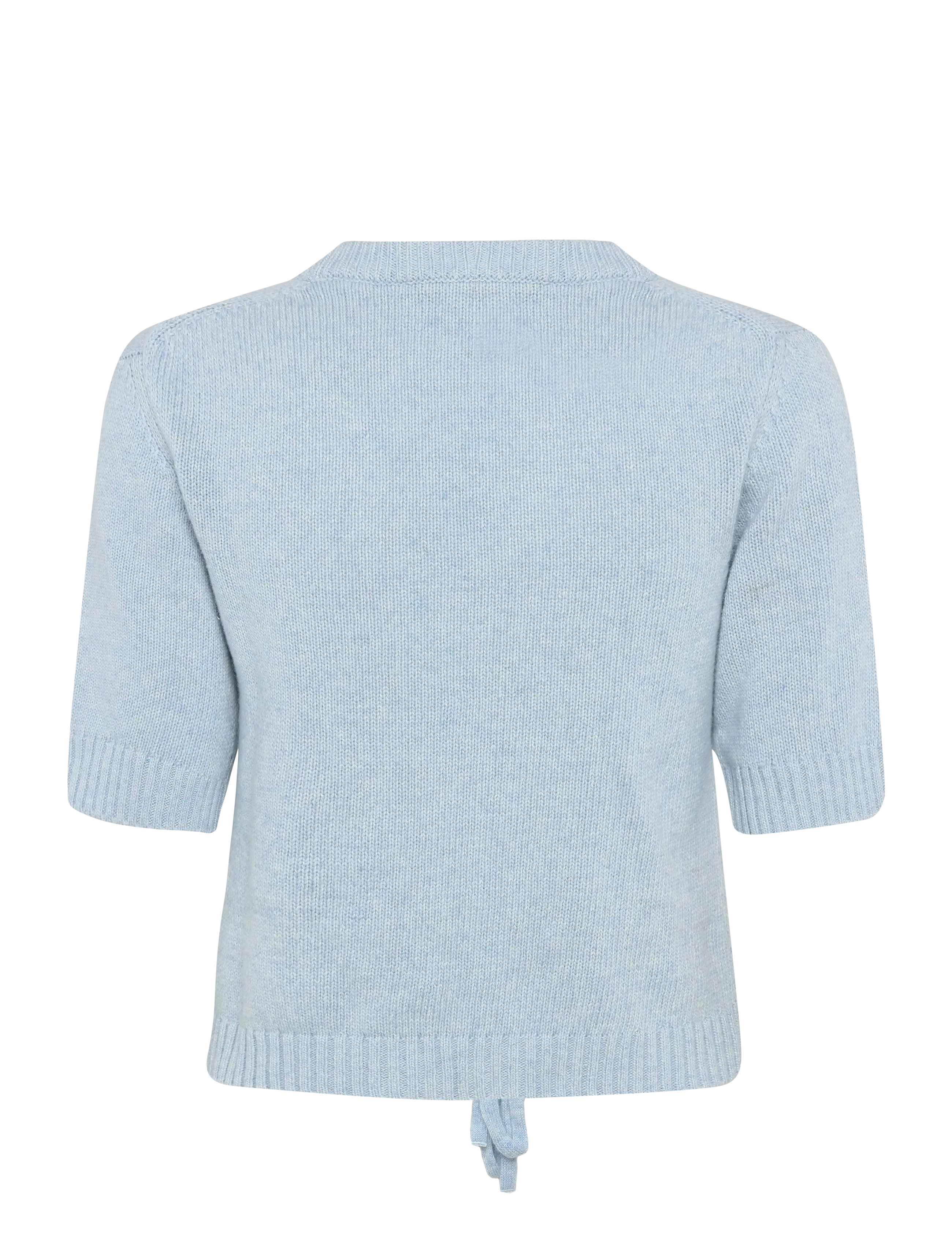Ganni - Blue Future Wool Blend Cardigan - blue - 1