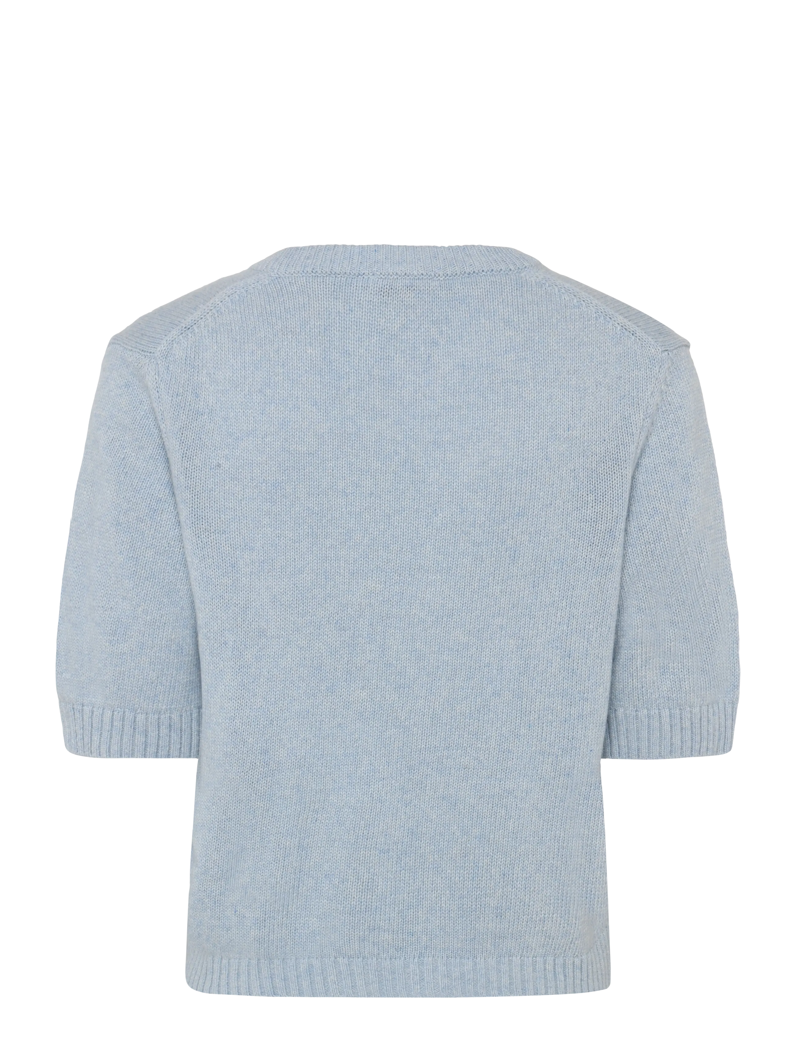 Ganni - Blue Future Wool Blend Cardigan - blue - 1