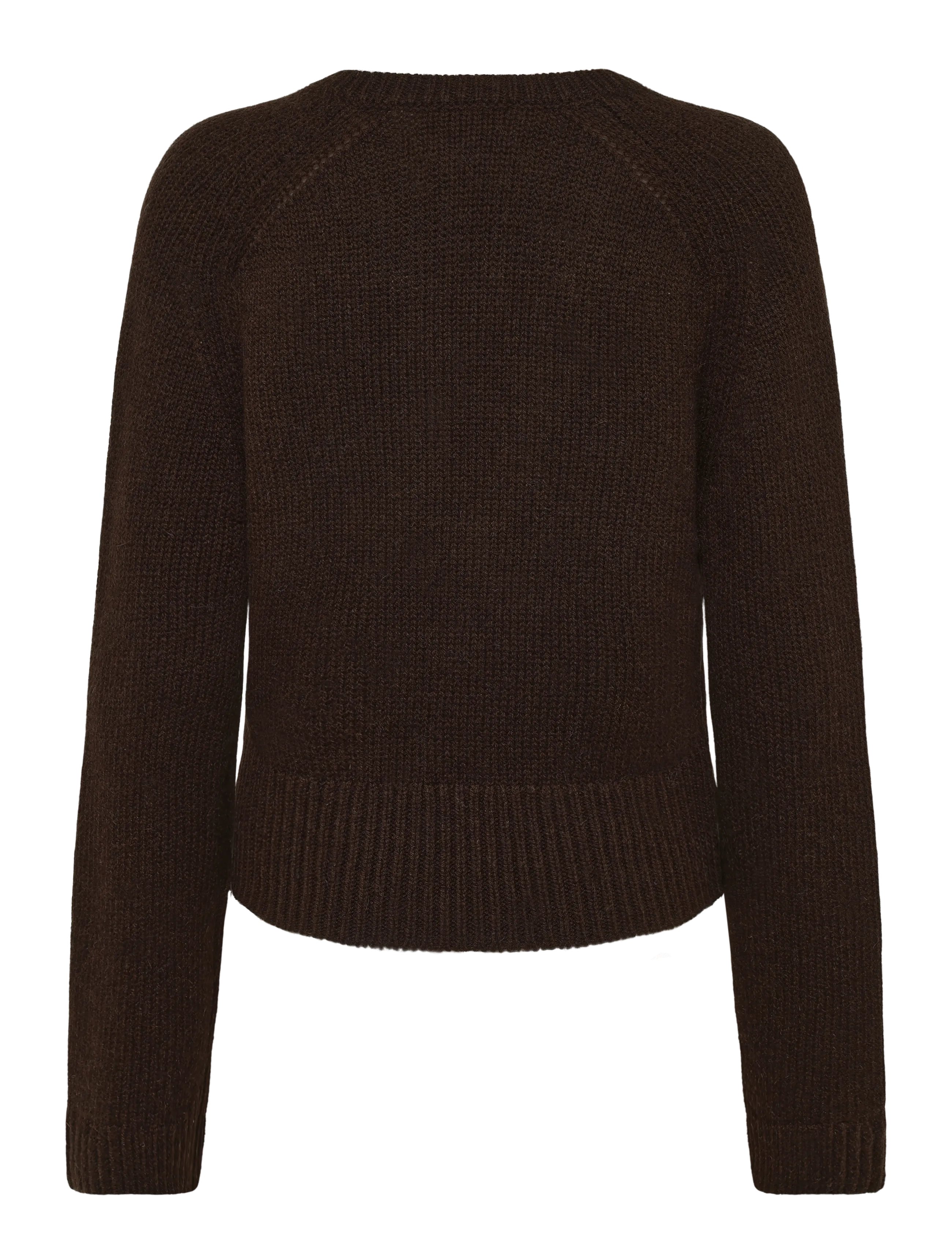 Ganni - V Neck Jumper - brown - 1