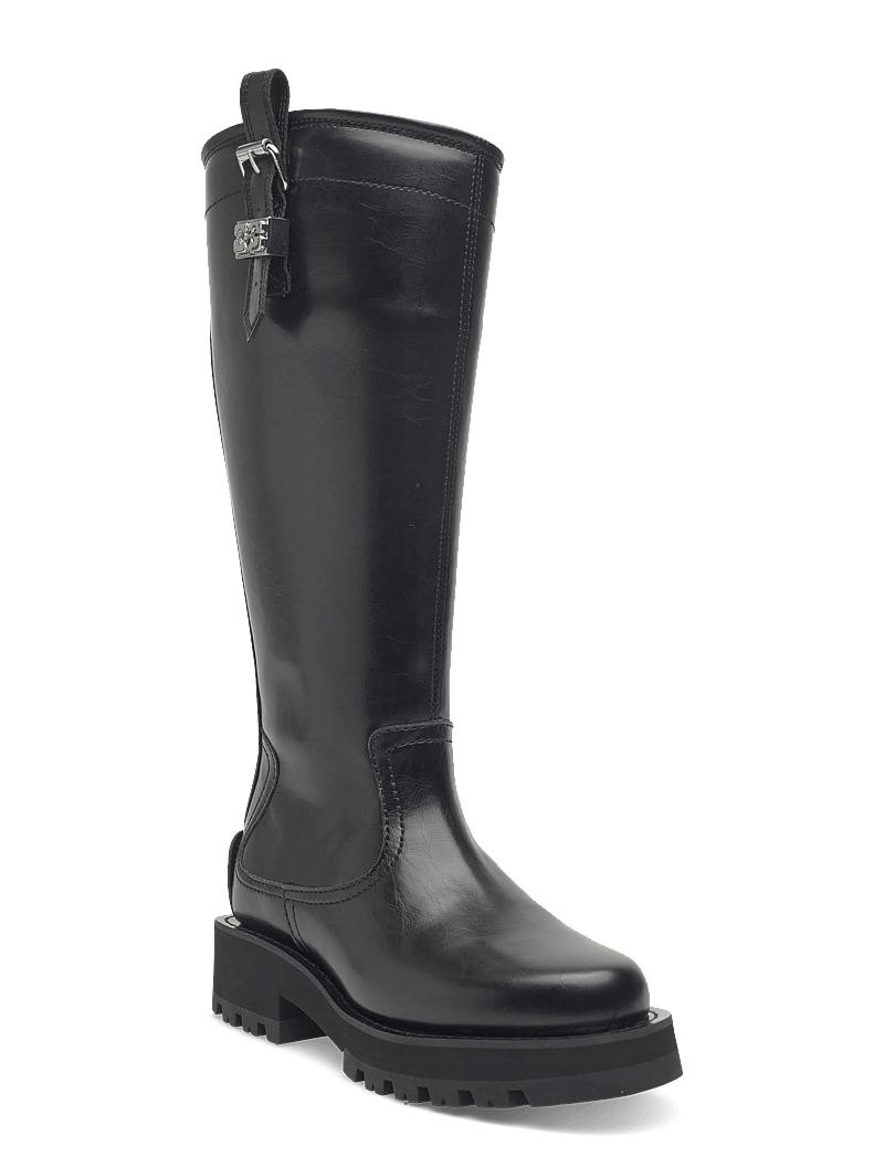 Ganni - Knee-high boots - langskaftede støvler - black - 0