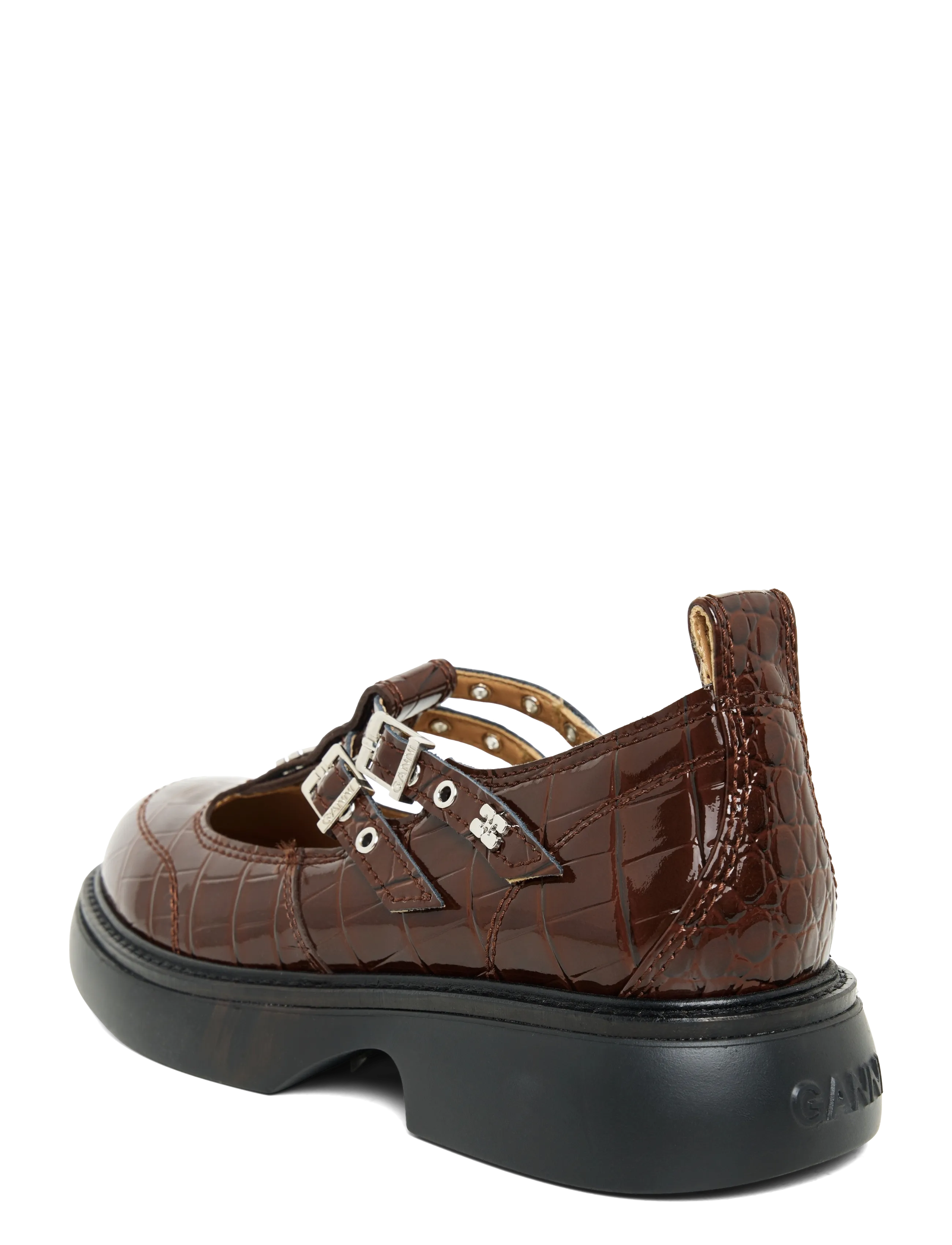 Ganni - Butterfly Loafers - besondere anlässe - brown - 1