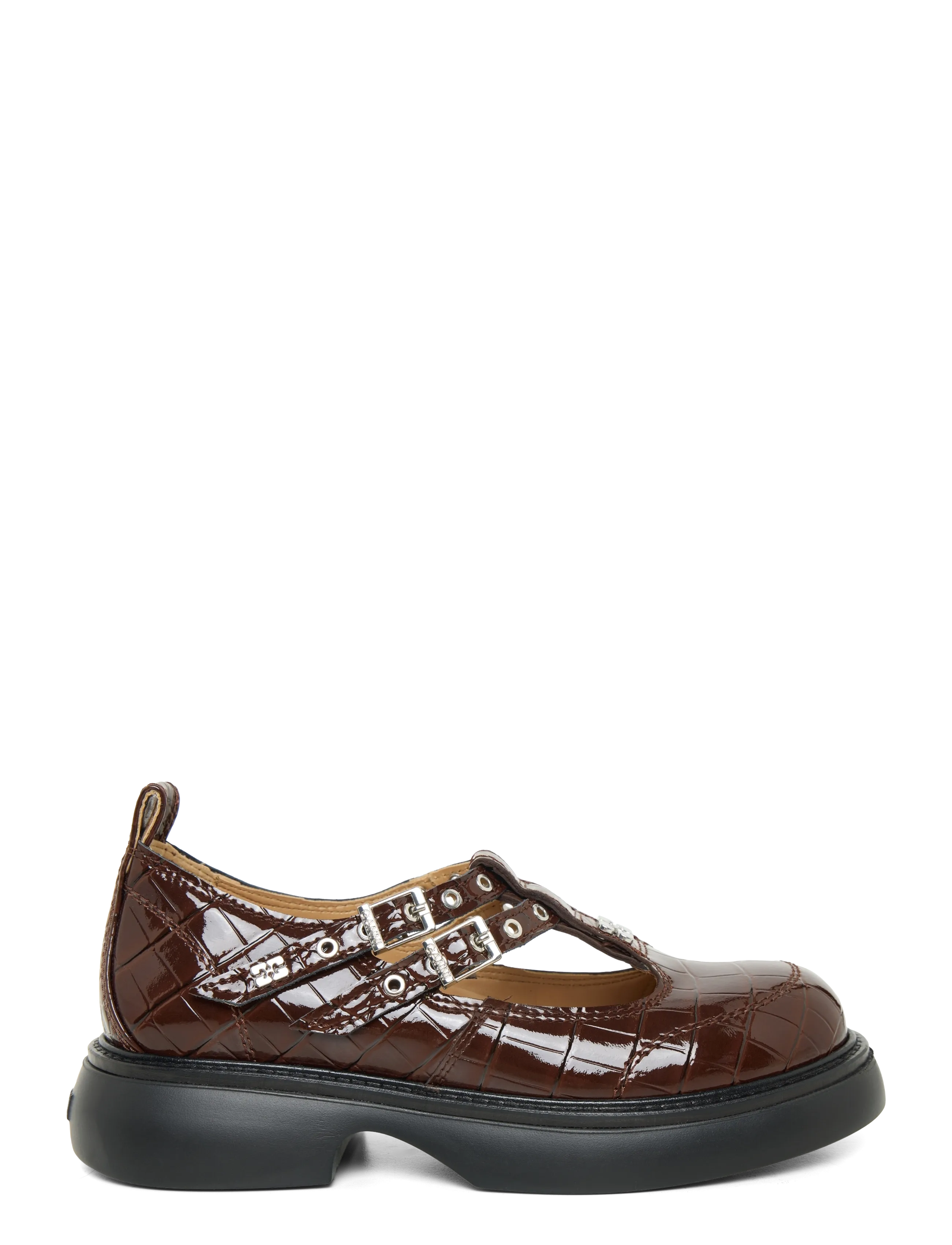 Ganni - Butterfly Loafers - besondere anlässe - brown - 2